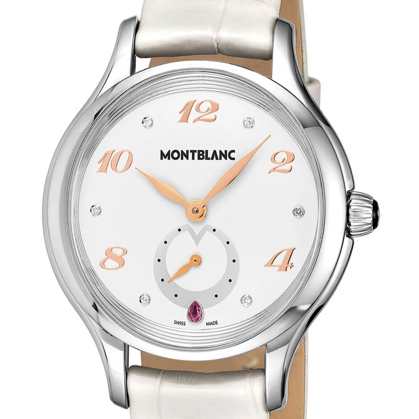 Montblanc Princess Grace De Monaco 107334 (2023) - White dial 34 mm Steel case (1/2)