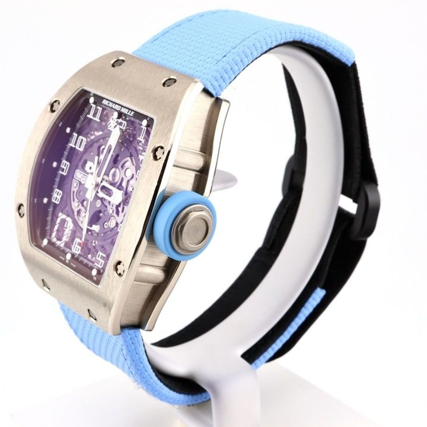 Richard Mille RM 010 RM010 (Onbekend (willekeurig serienummer)) - Transparant wijzerplaat 40mm Witgoud (2/8)