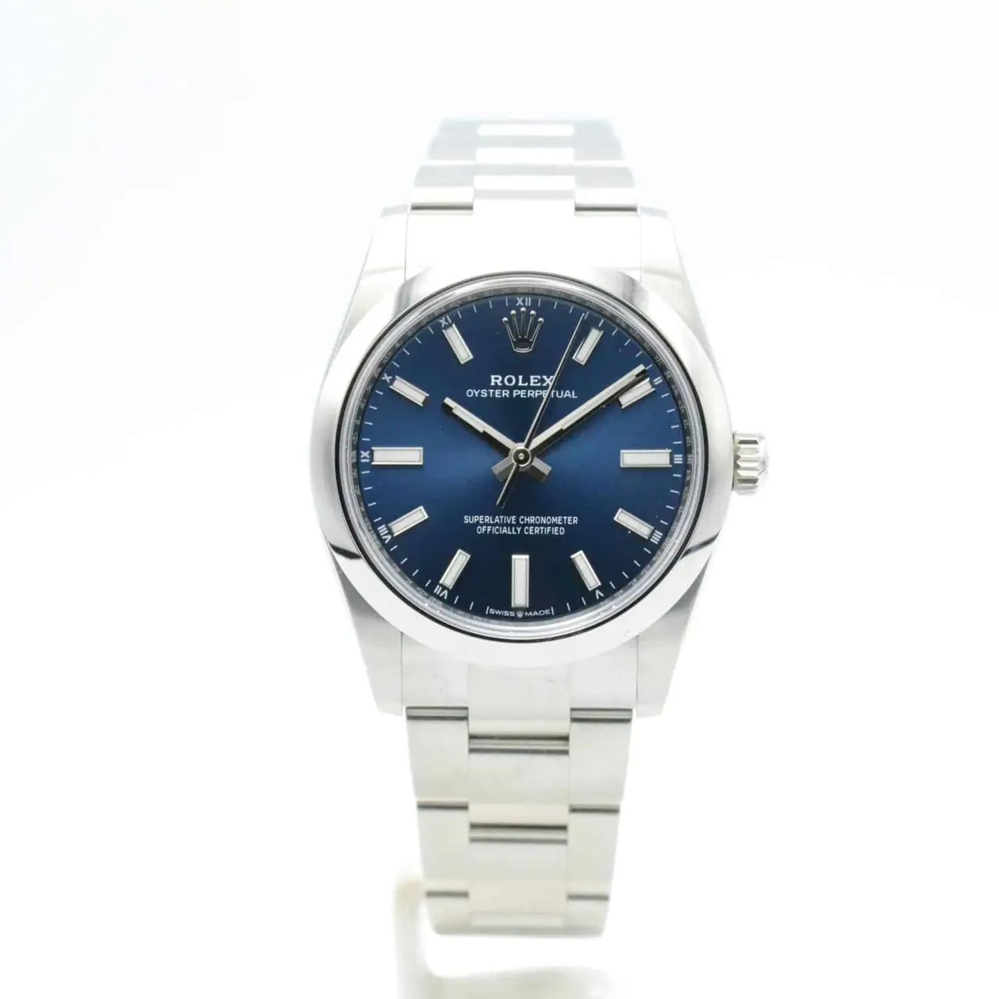 Rolex Oyster Perpetual 34 124200 (2024) - 34mm Staal (1/7)