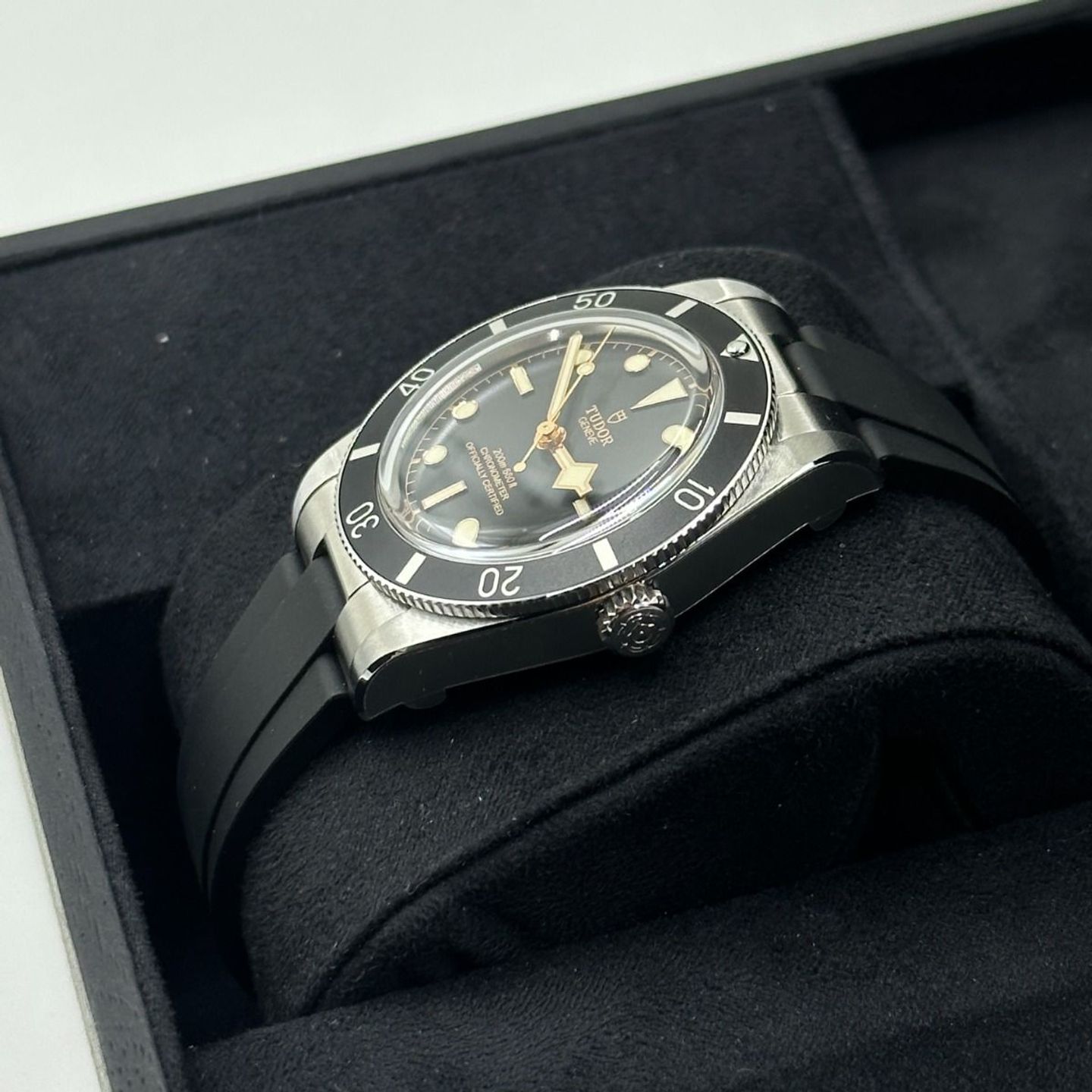 Tudor Black Bay 54 79000N-0002 (2024) - Zwart wijzerplaat 37mm Staal (6/8)