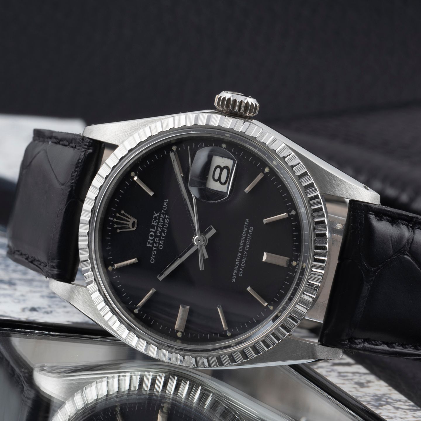 Rolex Datejust 1603 (1970) - 36mm Staal (2/8)