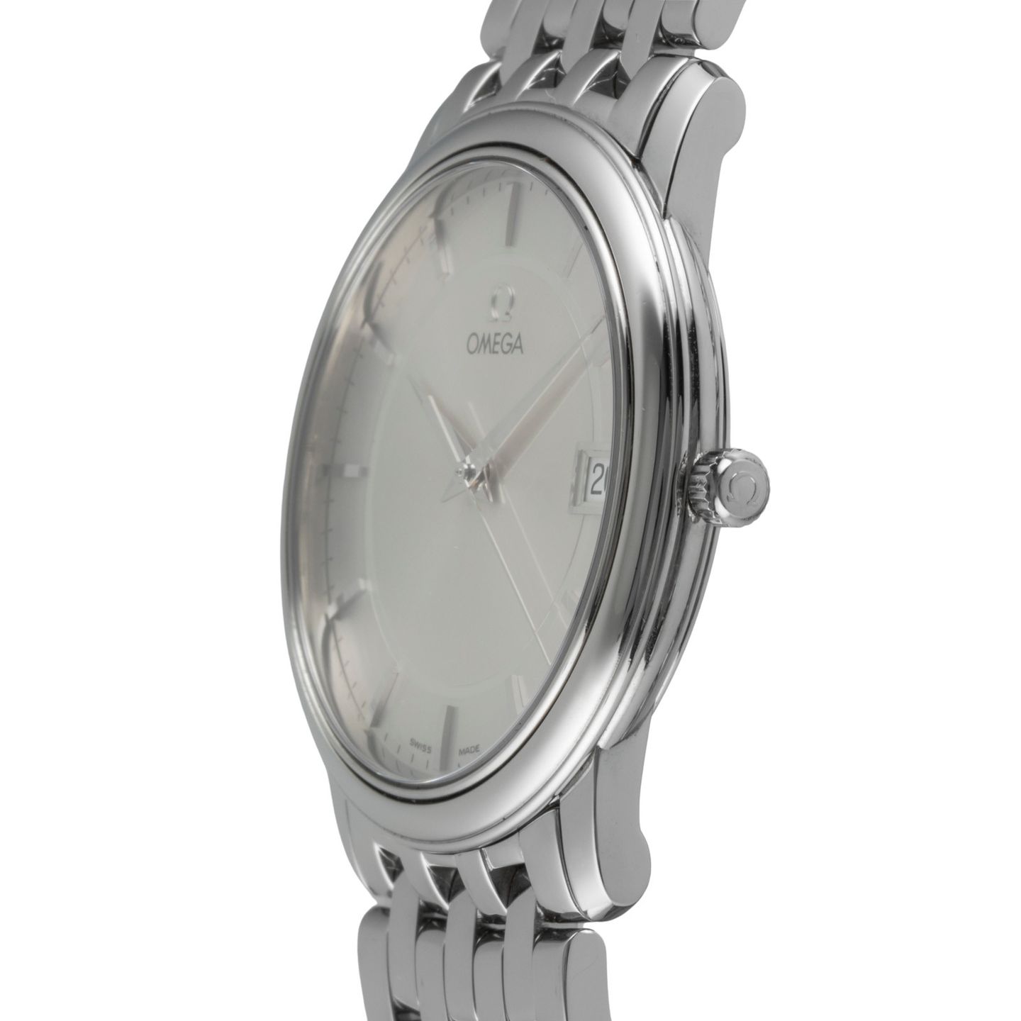 Omega De Ville Prestige 4510.31.00 (1993) - Silver dial 34 mm Steel case (6/8)