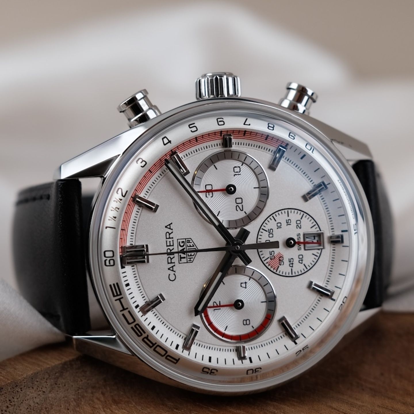 TAG Heuer Carrera Porsche Chronograph Special Edition CBS2011 - (3/8)