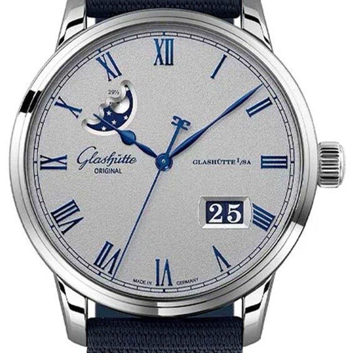 Glashütte Original Senator Excellence 1-36-24-02-02-64 (2026) - Grijs wijzerplaat 40mm Staal (1/1)