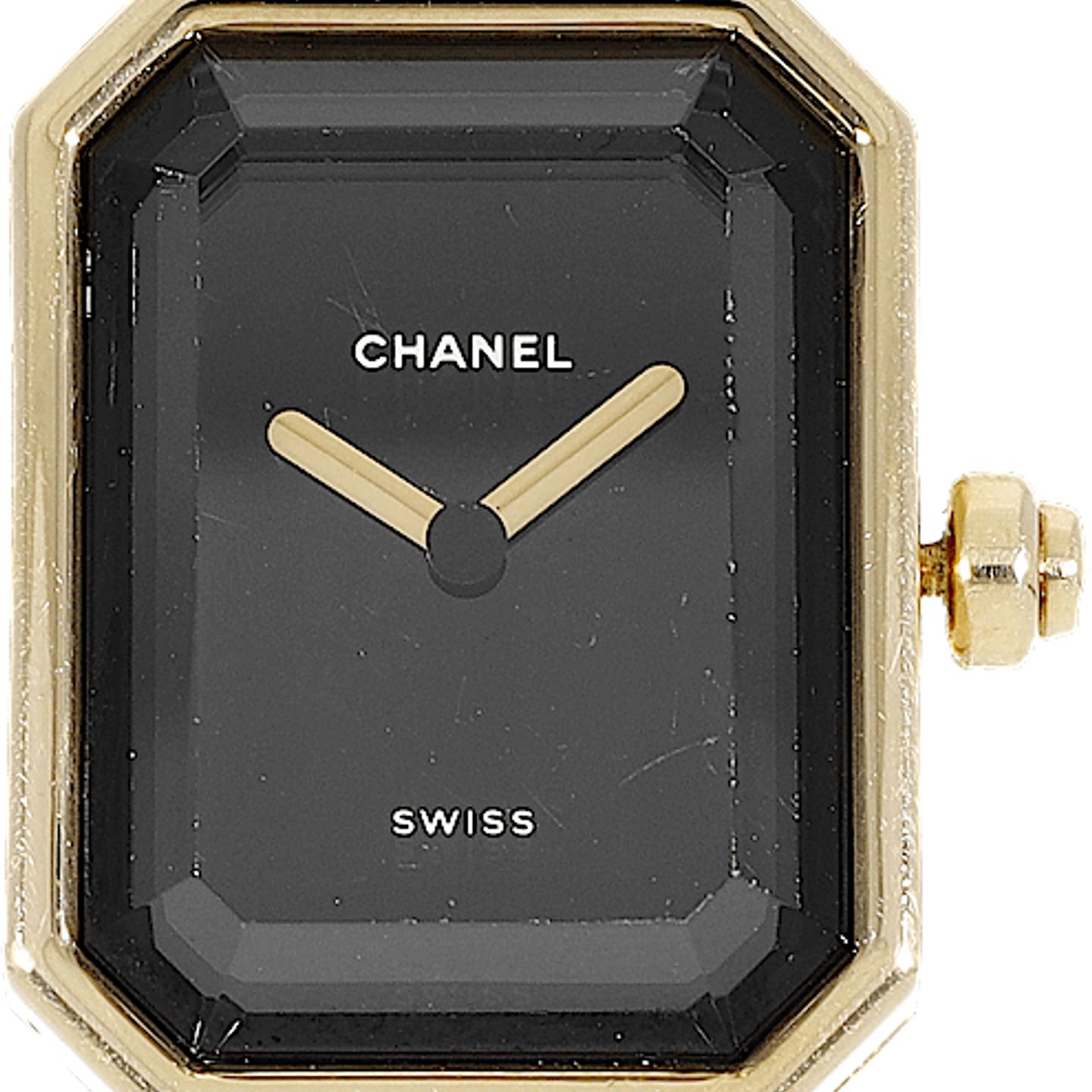 Chanel Première H3257 (2002) - Black dial 20 mm Yellow Gold case (1/5)