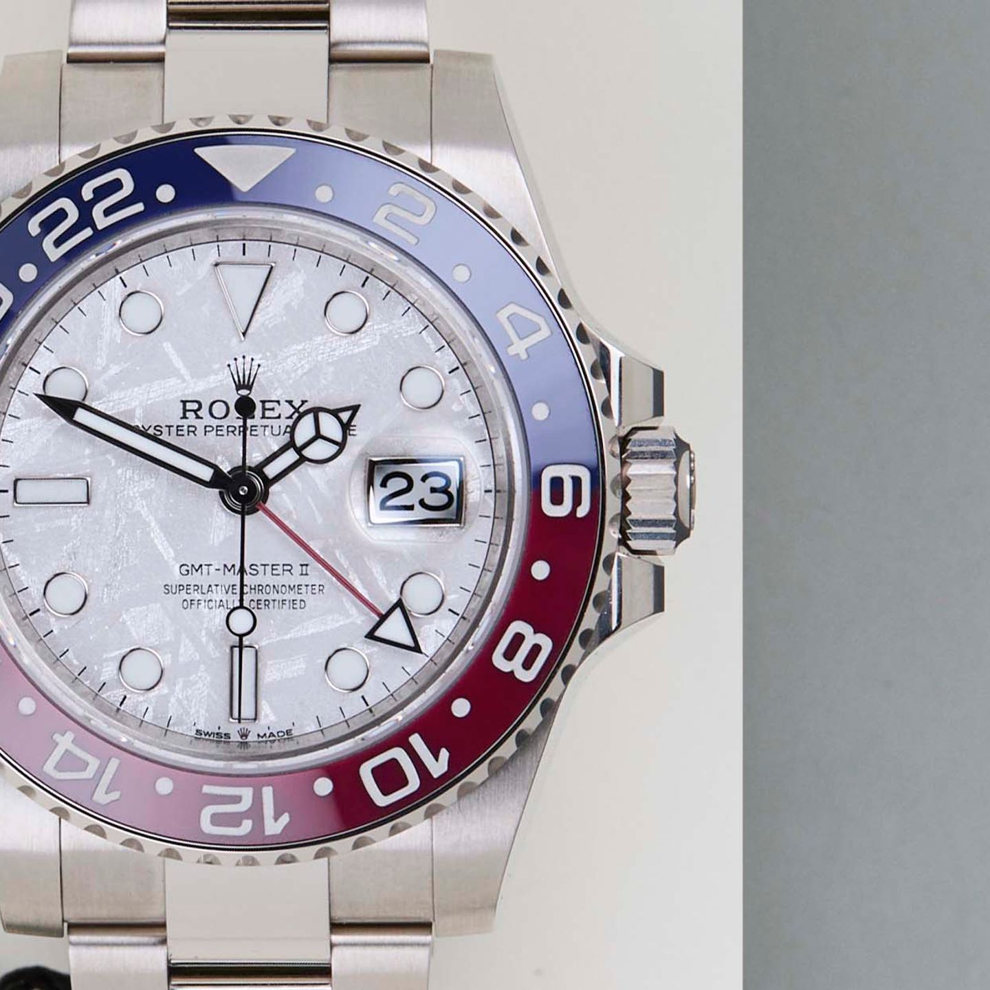 Rolex GMT-Master II 126719BLRO (2023) - 40 mm White Gold case (5/8)