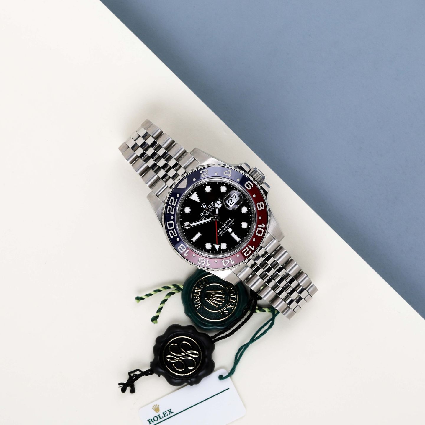 Rolex GMT-Master II 126710BLRO (2022) - Zwart wijzerplaat 40mm Staal (2/8)