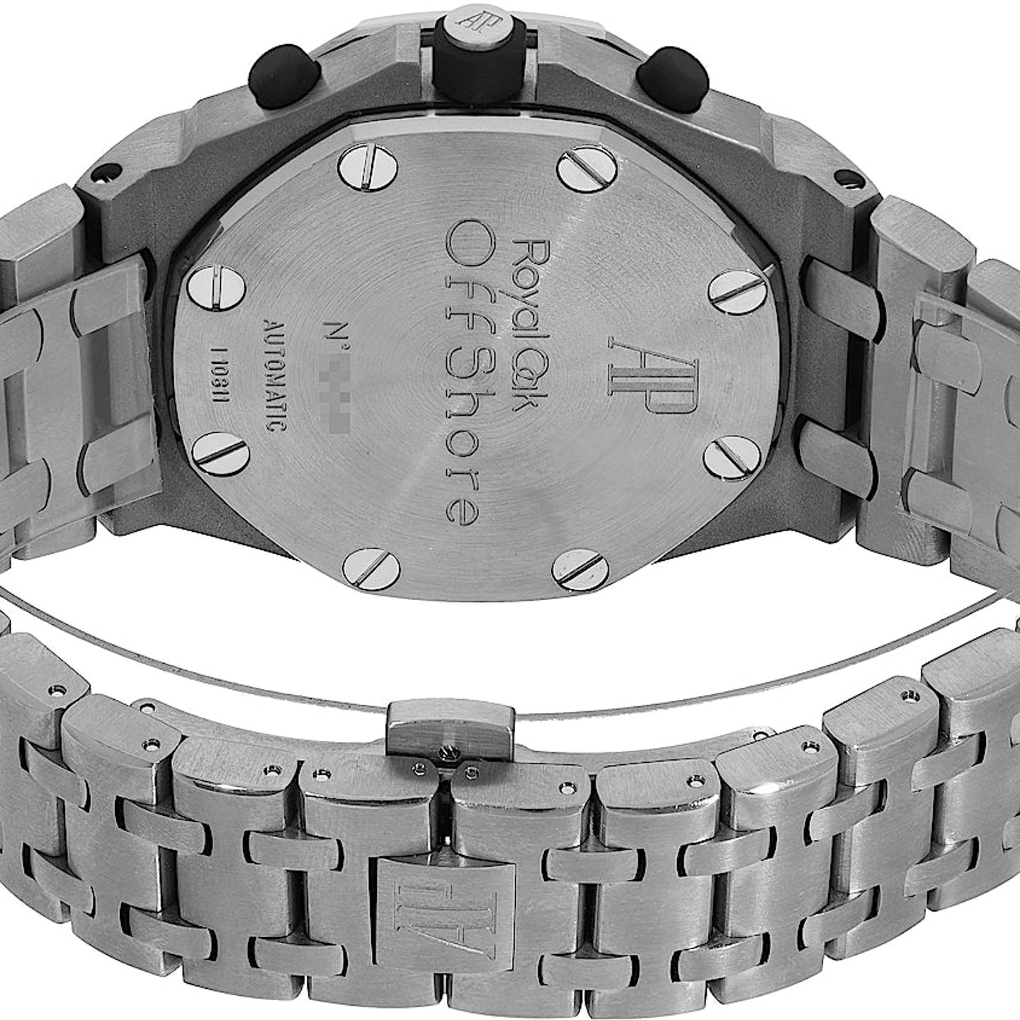 Audemars Piguet Royal Oak Offshore Chronograph 26170TI.OO.1000TI.01 (2015) - Grey dial 42 mm Titanium case (5/5)