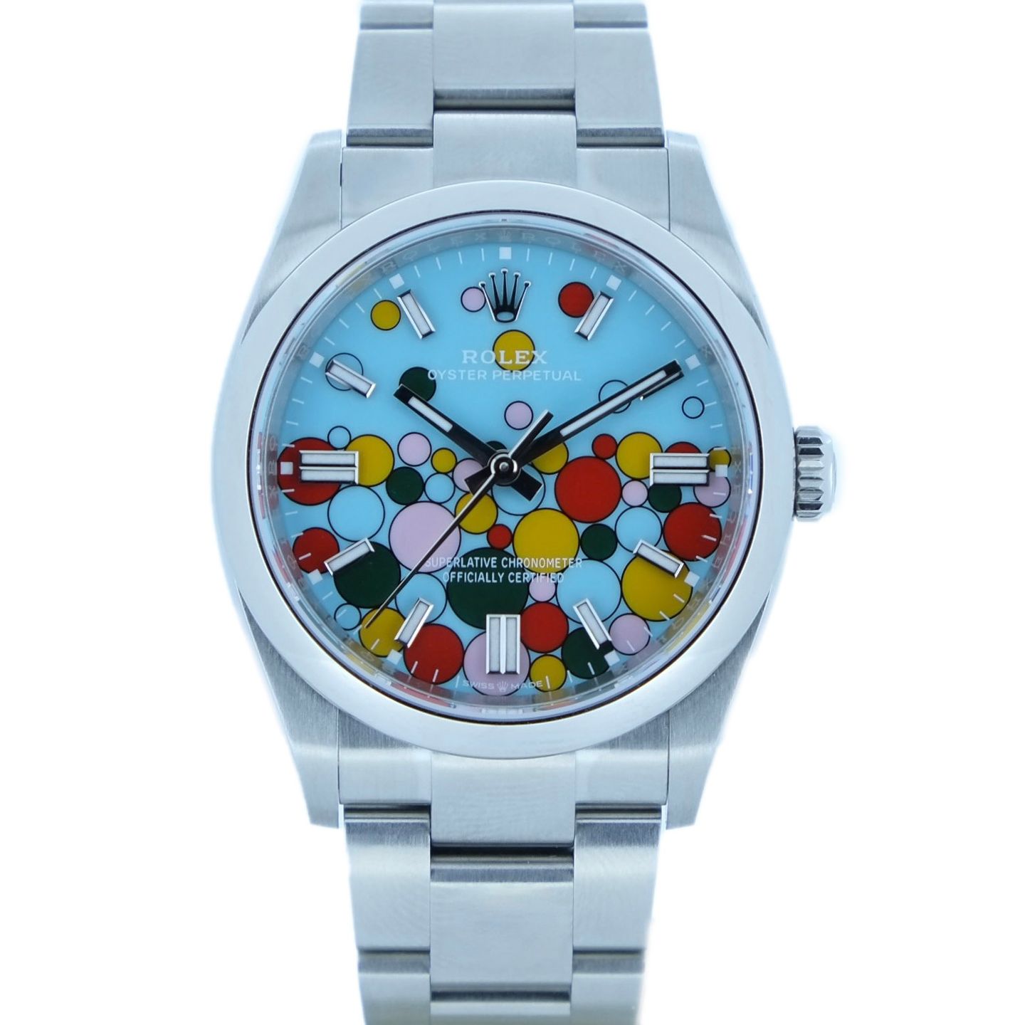 Rolex Oyster Perpetual 124300 (2024) - Multi-colour dial 41 mm Steel case (1/1)