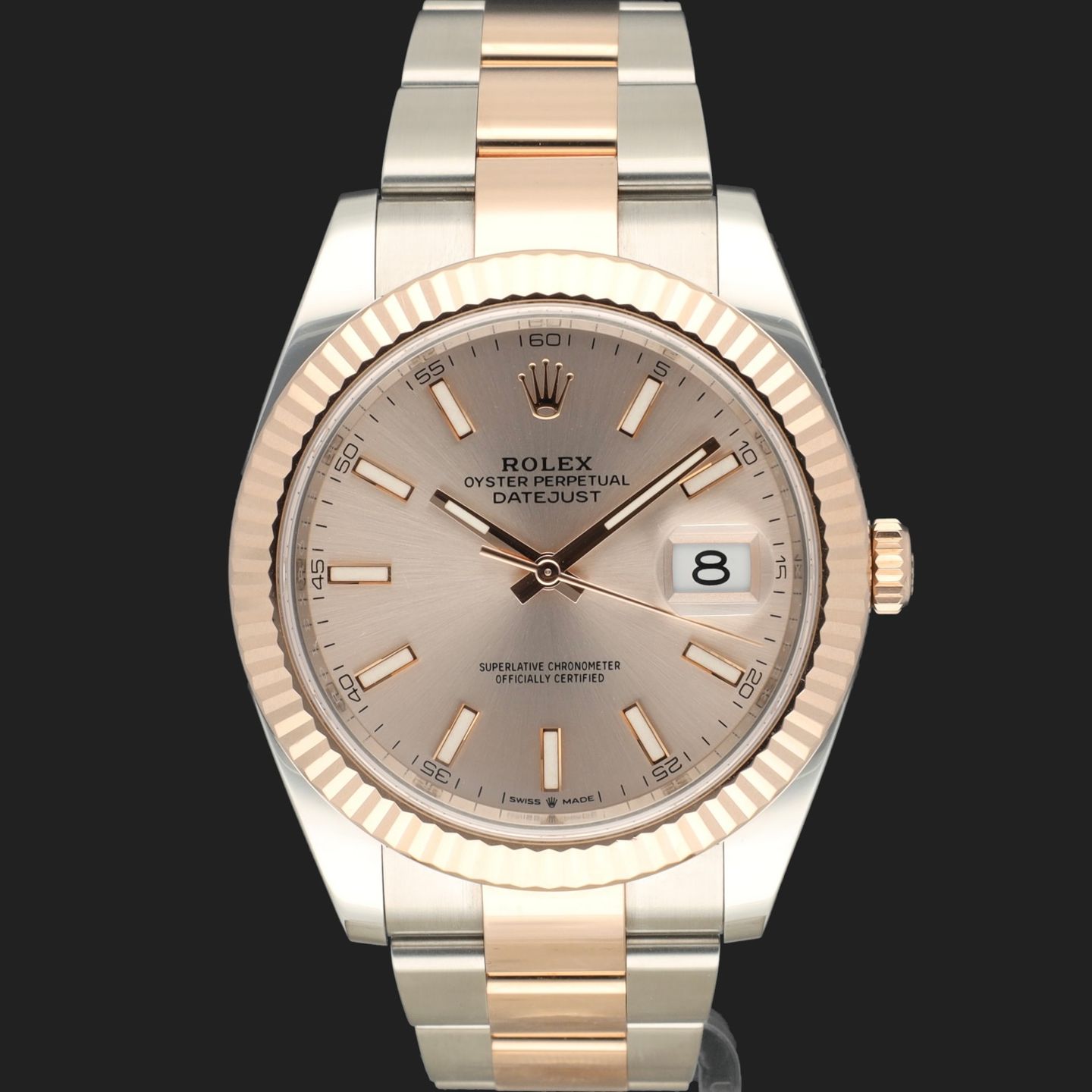 Rolex Datejust 41 126331 (2021) - Zilver wijzerplaat 41mm Goud/Staal (3/8)