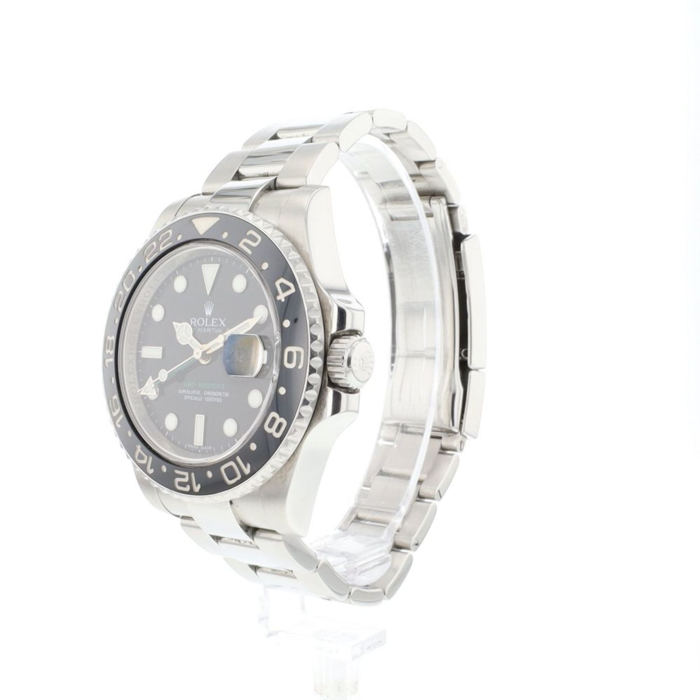 Rolex GMT-Master II 116710LN (2009) - Black dial 40 mm Steel case (2/6)
