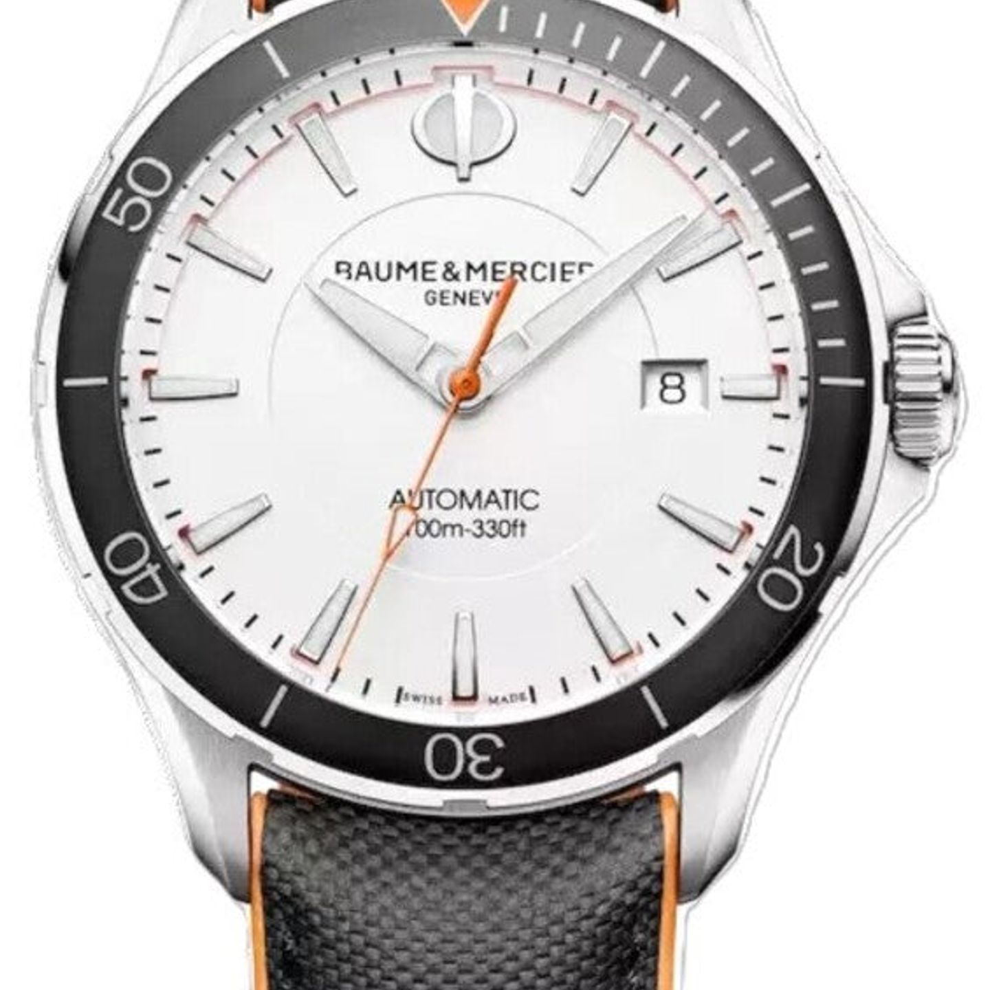 Baume & Mercier Clifton M0A10337 (2026) - White dial 42 mm Steel case (1/1)