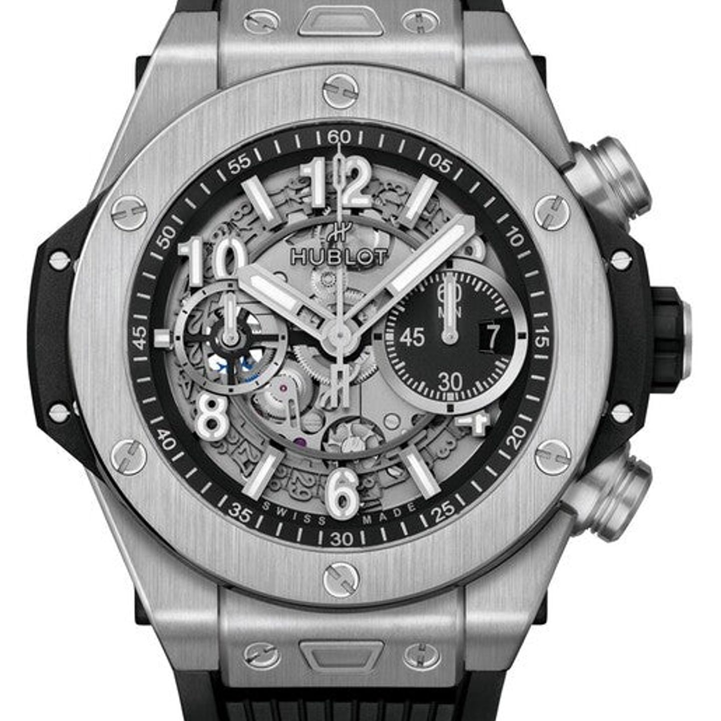 Hublot Big Bang Unico 421.NX.1170.RX (2026) - Transparent dial 44 mm Titanium case (1/1)
