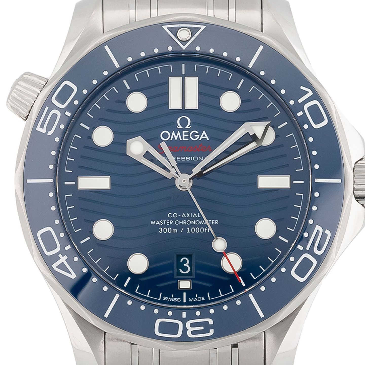 Omega Seamaster Diver 300 M 210.30.42.20.03.001 (2020) - Blauw wijzerplaat 42mm Staal (2/6)