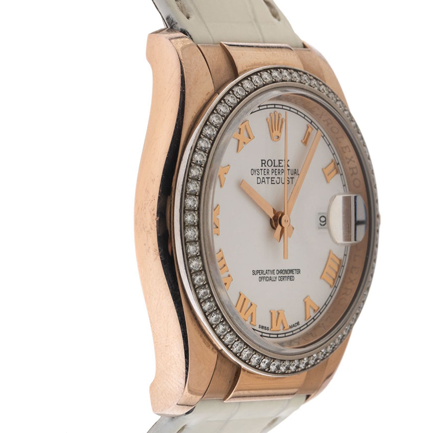 Rolex Datejust 36 116185BBR (2013) - Zwart wijzerplaat 36mm Roségoud (5/8)