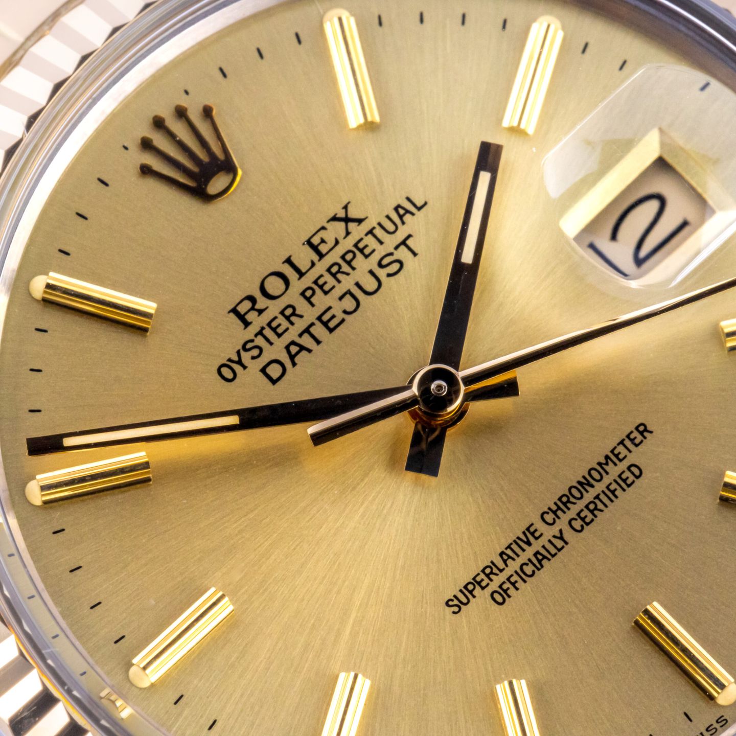 Rolex Datejust 36 16013 (1986) - 36 mm Gold/Steel case (2/8)