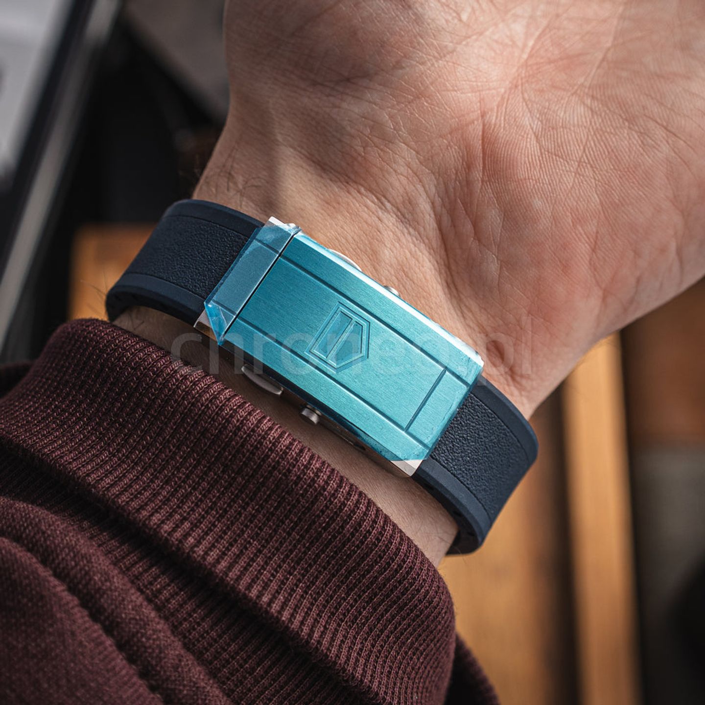 TAG Heuer Aquaracer 300M WBP5114.FT6259 (2025) - Blue dial 42 mm Steel case (6/8)