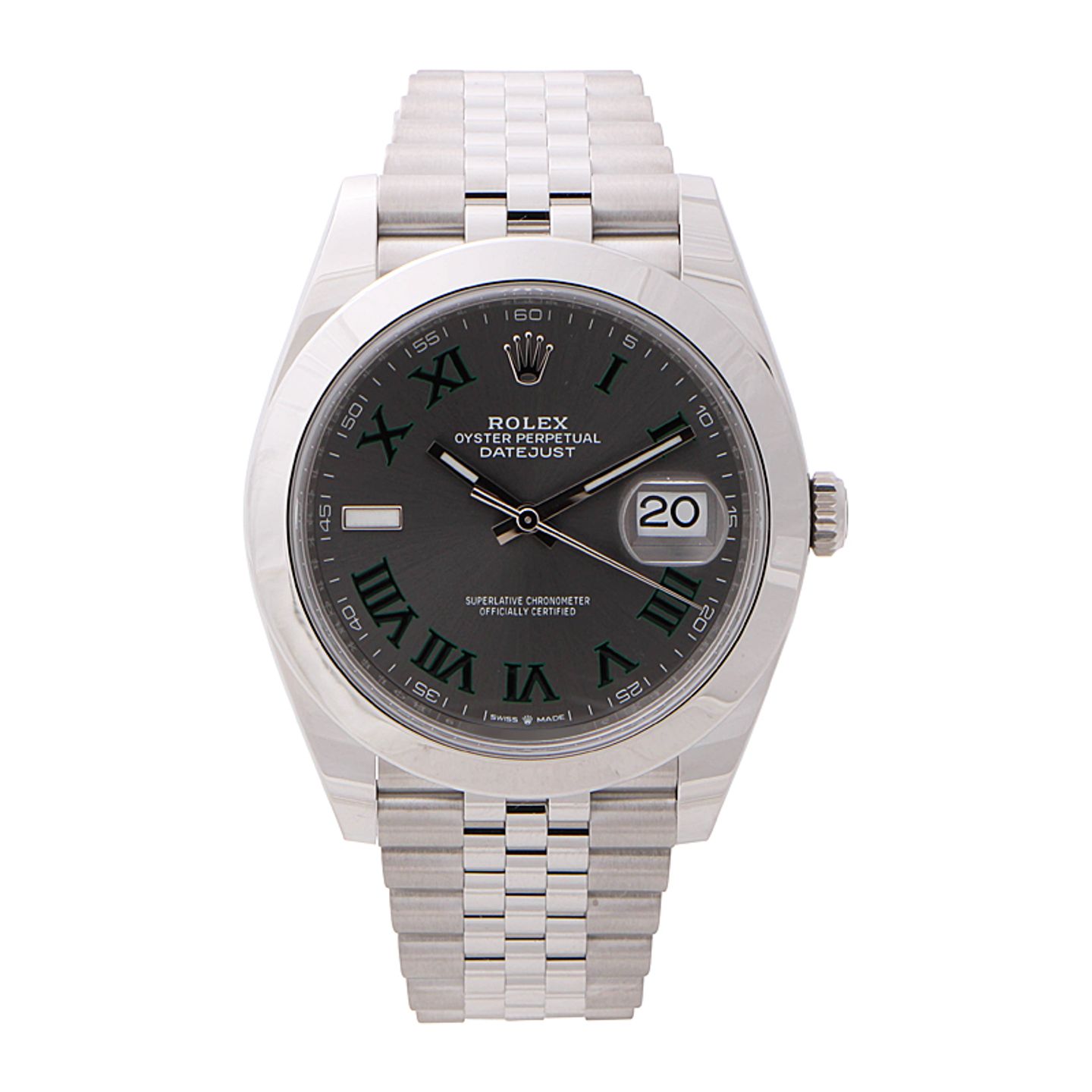 Rolex Datejust 41 126300 (2024) - Grey dial 41 mm Steel case (1/4)