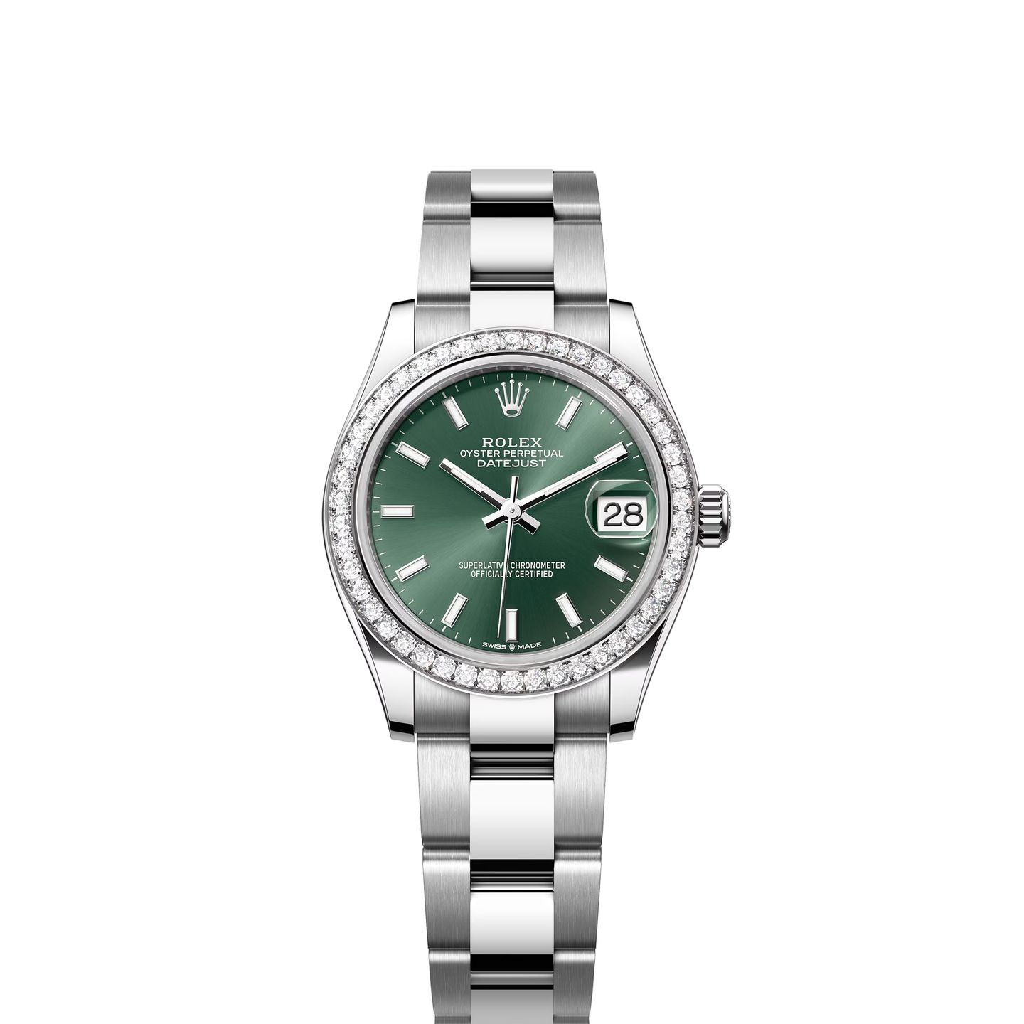 Rolex Datejust 31 278384RBR (2024) - Green dial 31 mm Steel case (1/1)