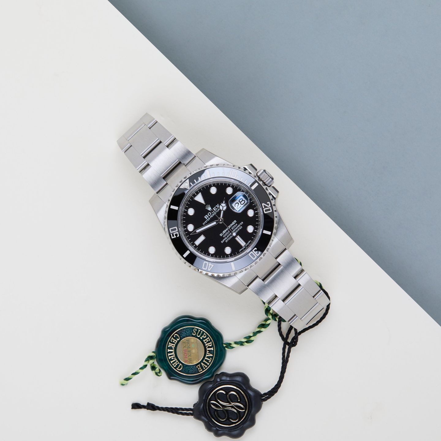 Rolex Submariner Date 116610LN (2018) - Zwart wijzerplaat 40mm Staal (2/8)