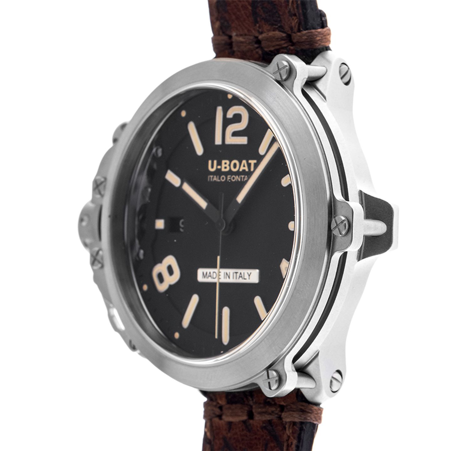 U-Boat Capsule 8809 (Unknown (random serial)) - Black dial 46 mm Steel case (2/5)