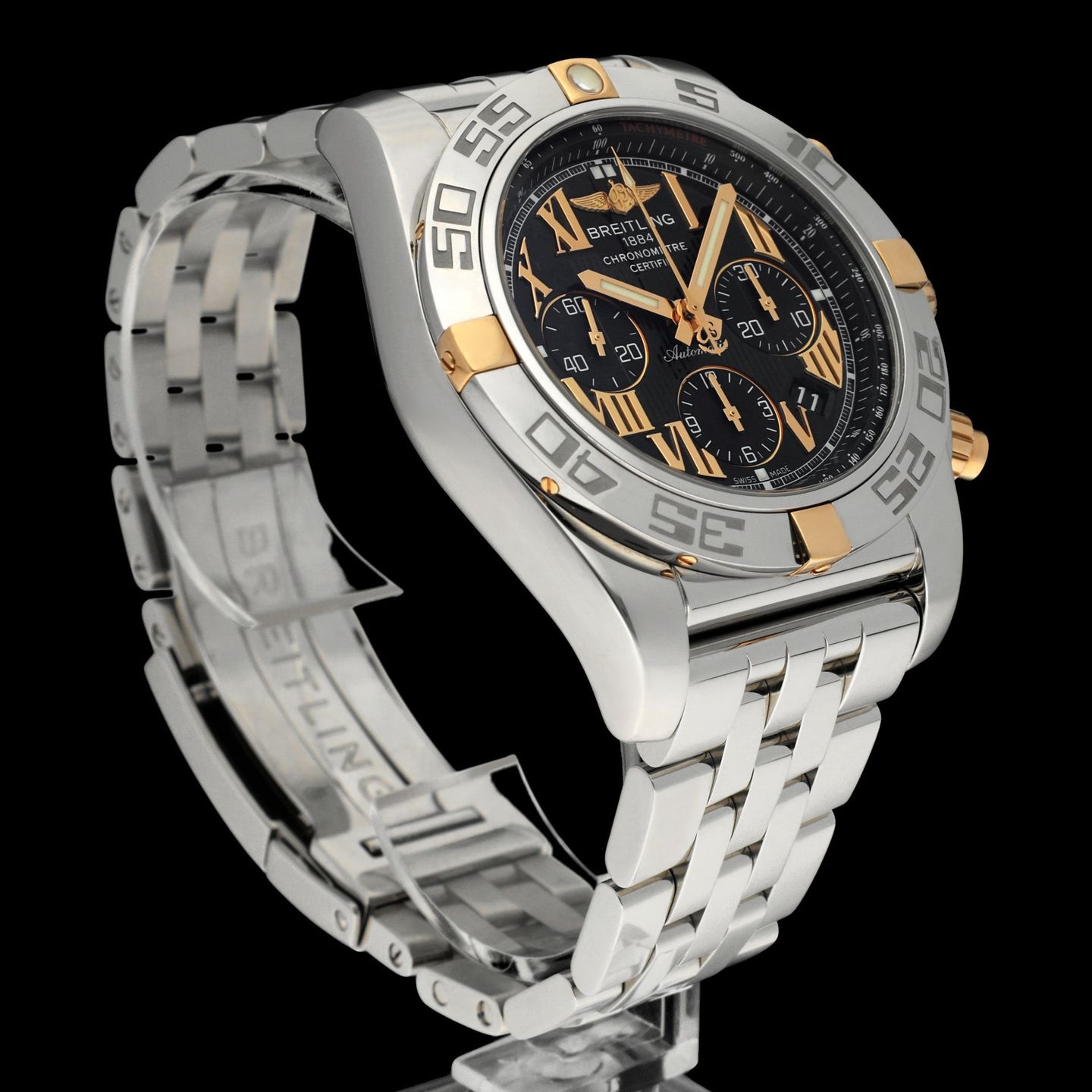 Breitling Chronomat 44 IB0110 (2020) - Black dial 44 mm Steel case (6/8)