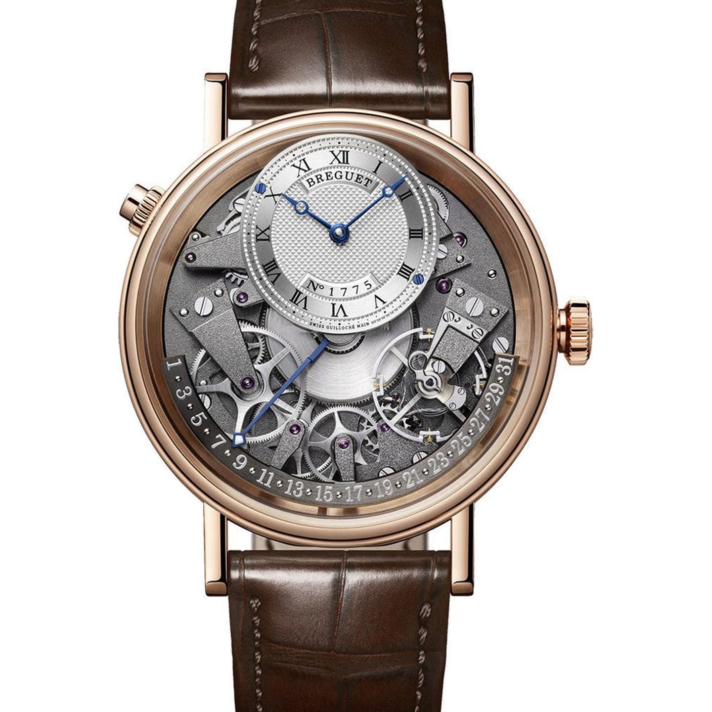 Breguet Tradition 7597BR/G1/9WU (2025) - Silver dial 40 mm Rose Gold case (1/1)