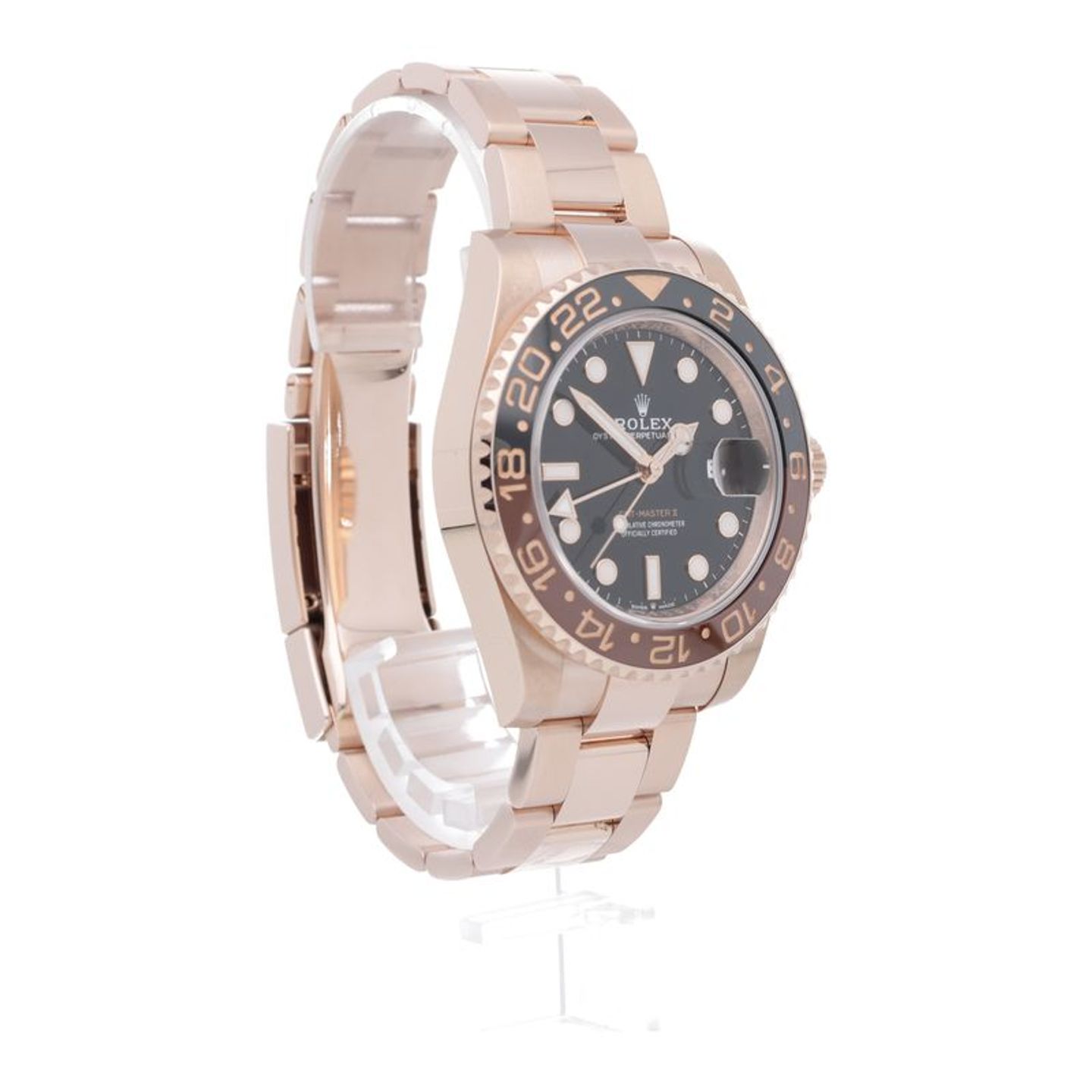 Rolex GMT-Master II 126715CHNR (2024) - Black dial 40 mm Rose Gold case (7/7)