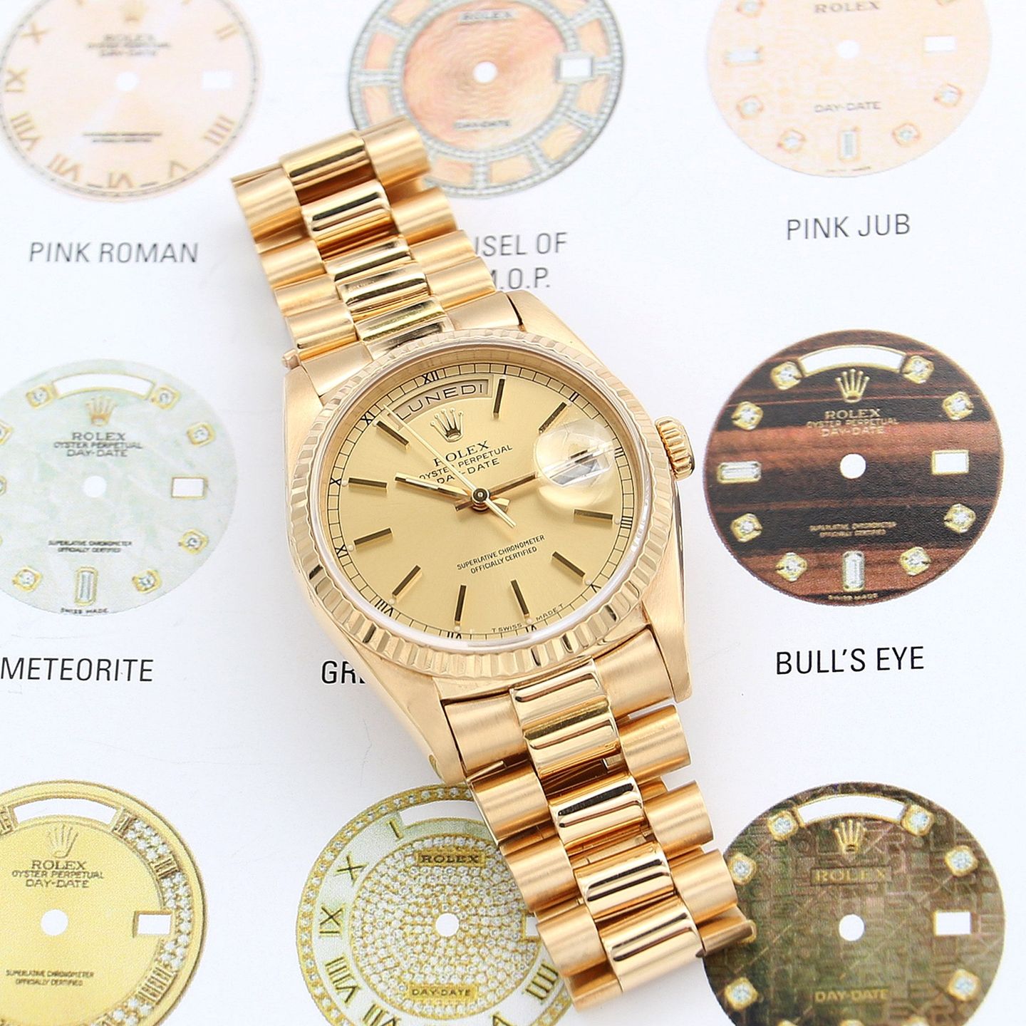 Rolex Day-Date 36 18038 (Unknown (random serial)) - 36 mm Yellow Gold case (5/8)