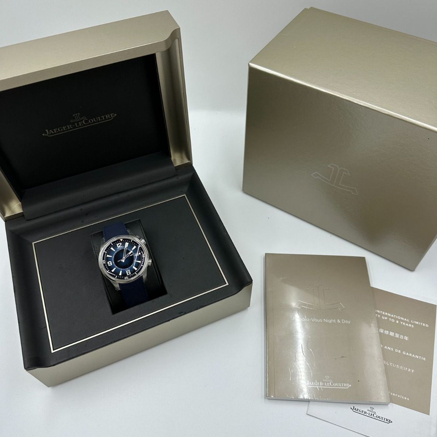 Jaeger-LeCoultre Polaris Q906868J (2023) - Blauw wijzerplaat 42mm Staal (2/8)