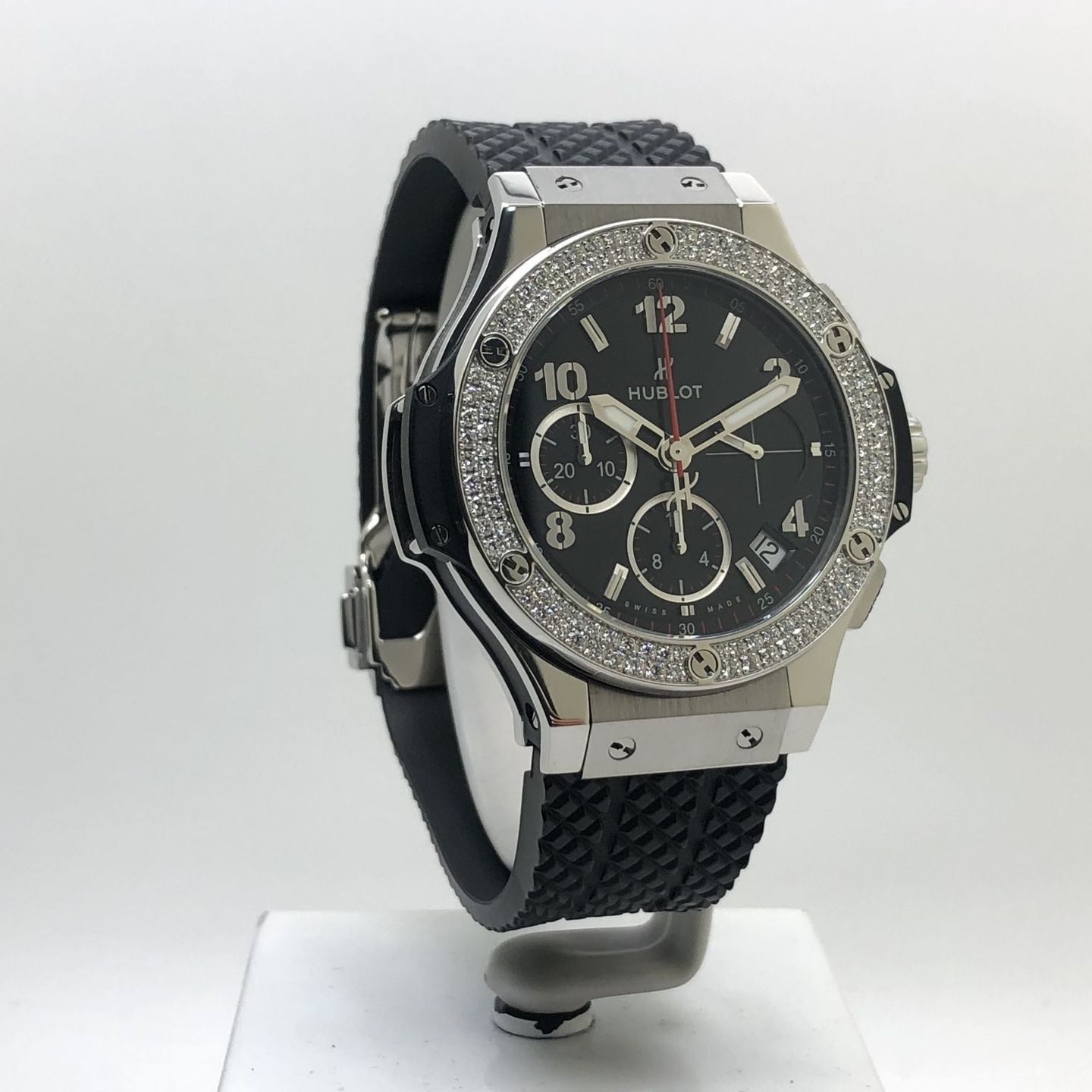 Hublot Big Bang 41 mm 341.SX.130.RX.114 (Unknown (random serial)) - Black dial 41 mm Steel case (3/8)