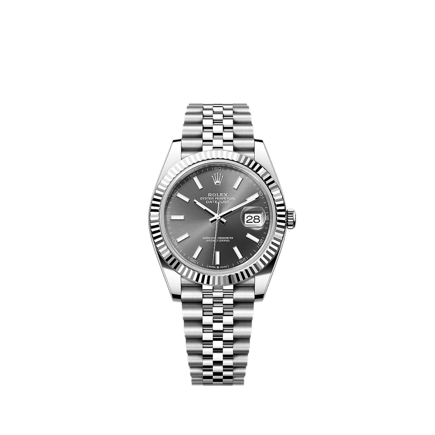 Rolex Datejust 41 126334 (2025) - Grey dial 41 mm Steel case (1/7)
