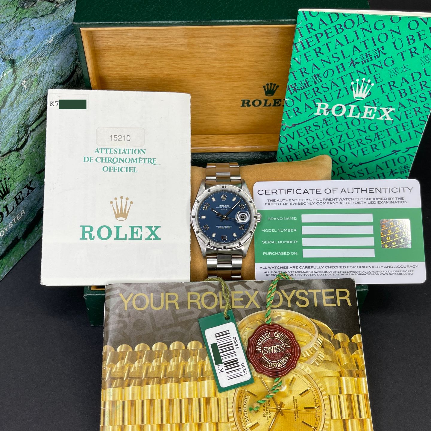 Rolex Oyster Perpetual Date 15210 - (2/8)