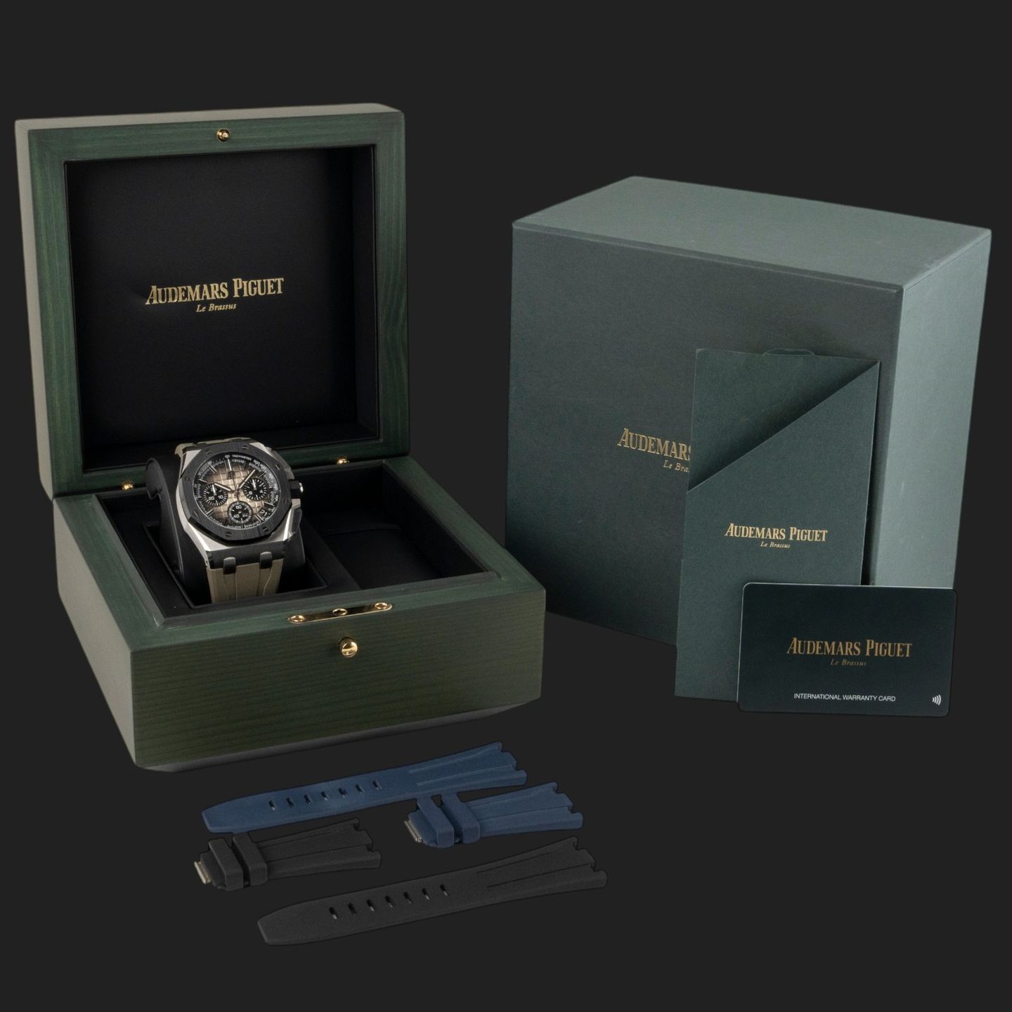 Audemars Piguet Royal Oak Offshore Chronograph 26420SO.OO.A600CA.01 (2024) - Beige wijzerplaat 43mm Staal (8/8)