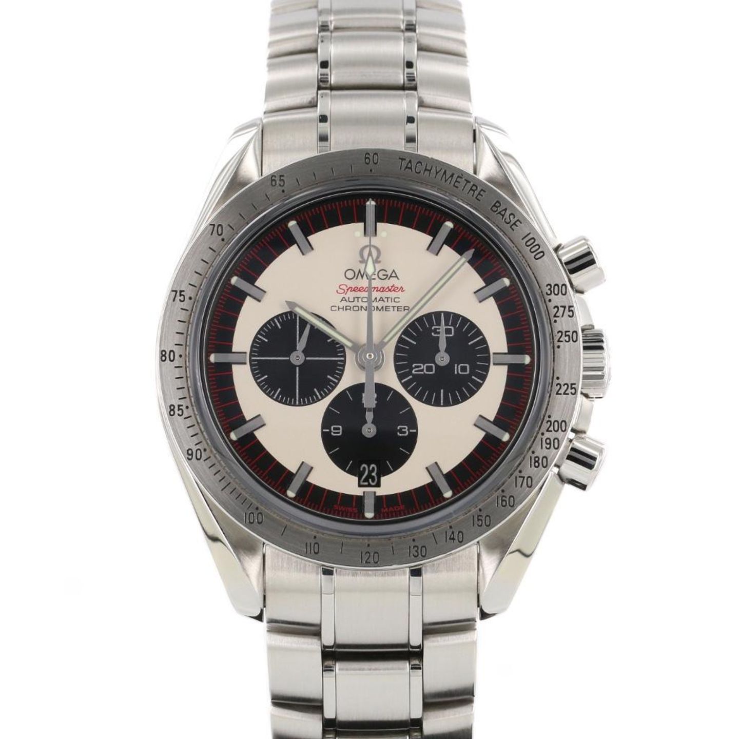 Omega Speedmaster 3559.32.00 (2007) - White dial 42 mm Steel case (1/8)