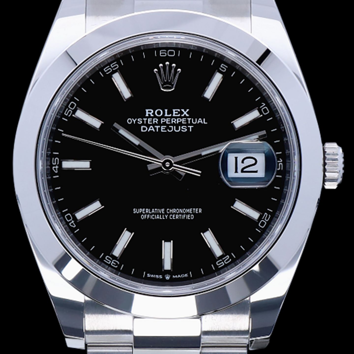 Rolex Datejust 41 126300 (2022) - Black dial 41 mm Steel case (6/8)