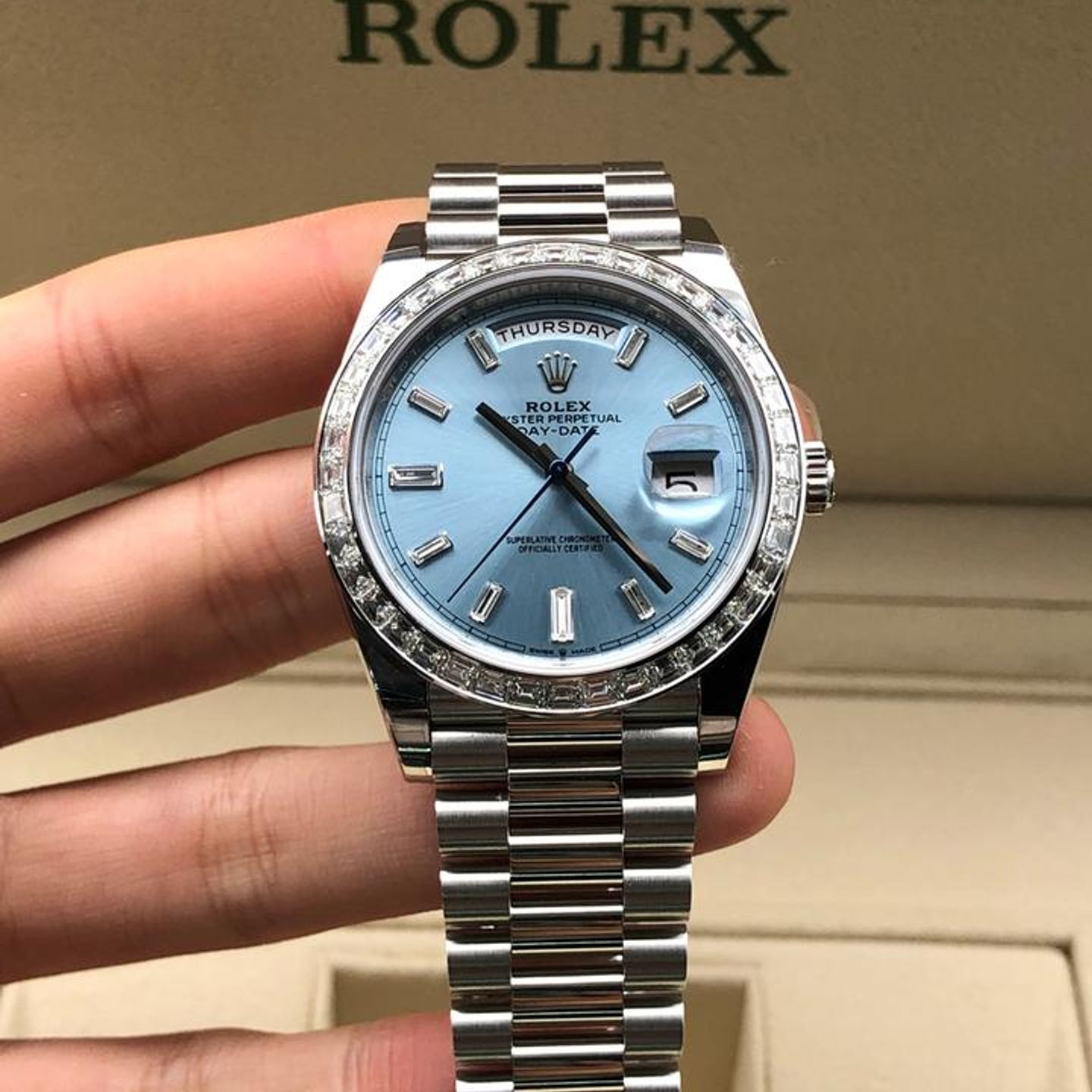 Rolex Day-Date 228396TBR - (5/10)