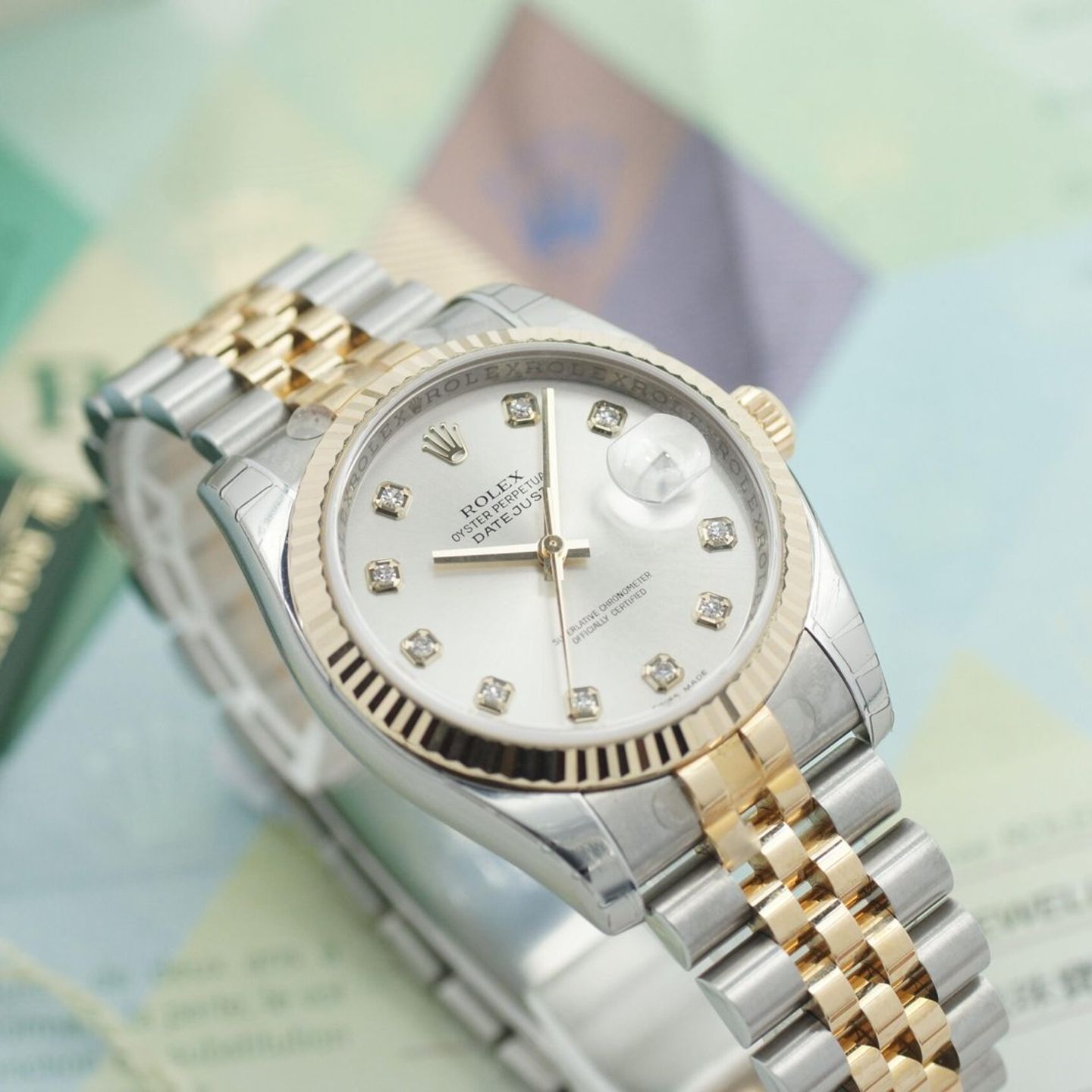 Rolex Datejust 36 116233 (2006) - 36mm Goud/Staal (1/8)