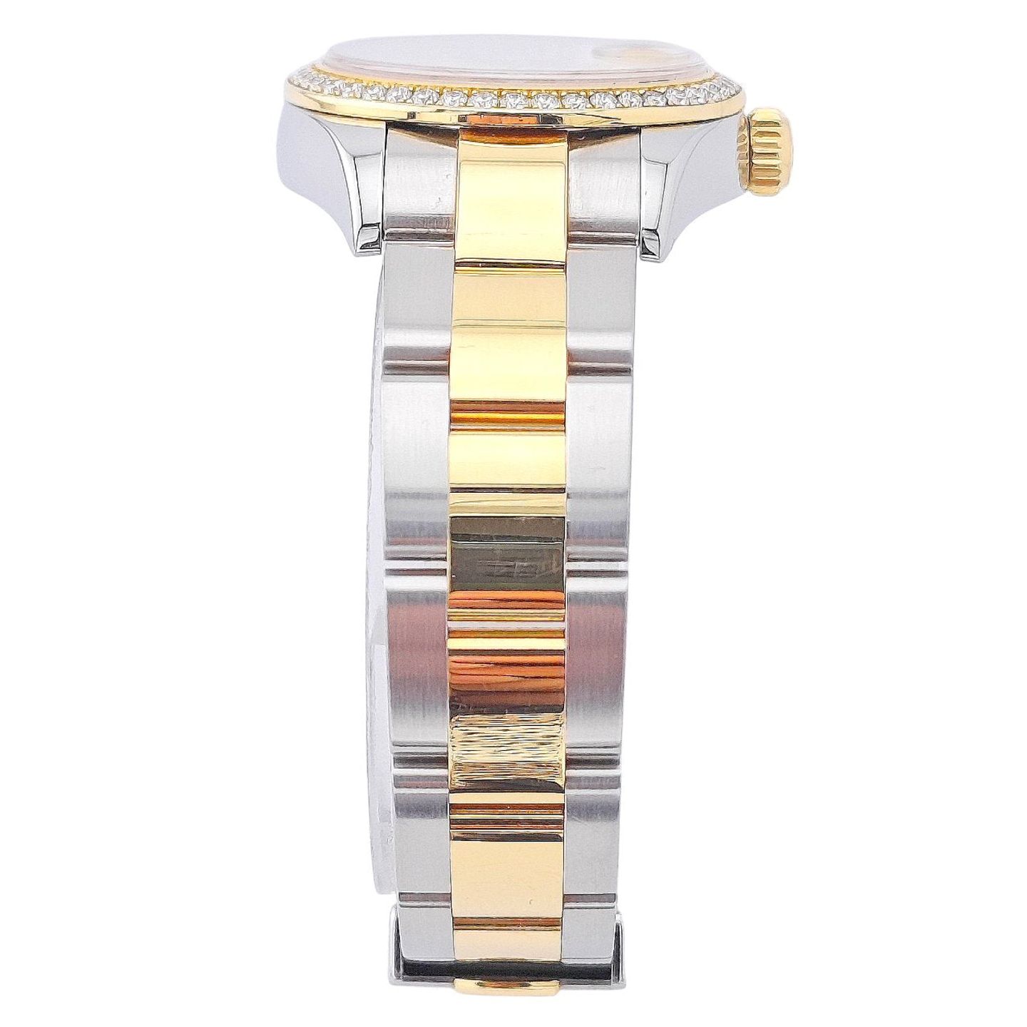 Rolex Lady-Datejust 279383RBR (Onbekend (willekeurig serienummer)) - Champagne wijzerplaat 28mm Goud/Staal (5/8)
