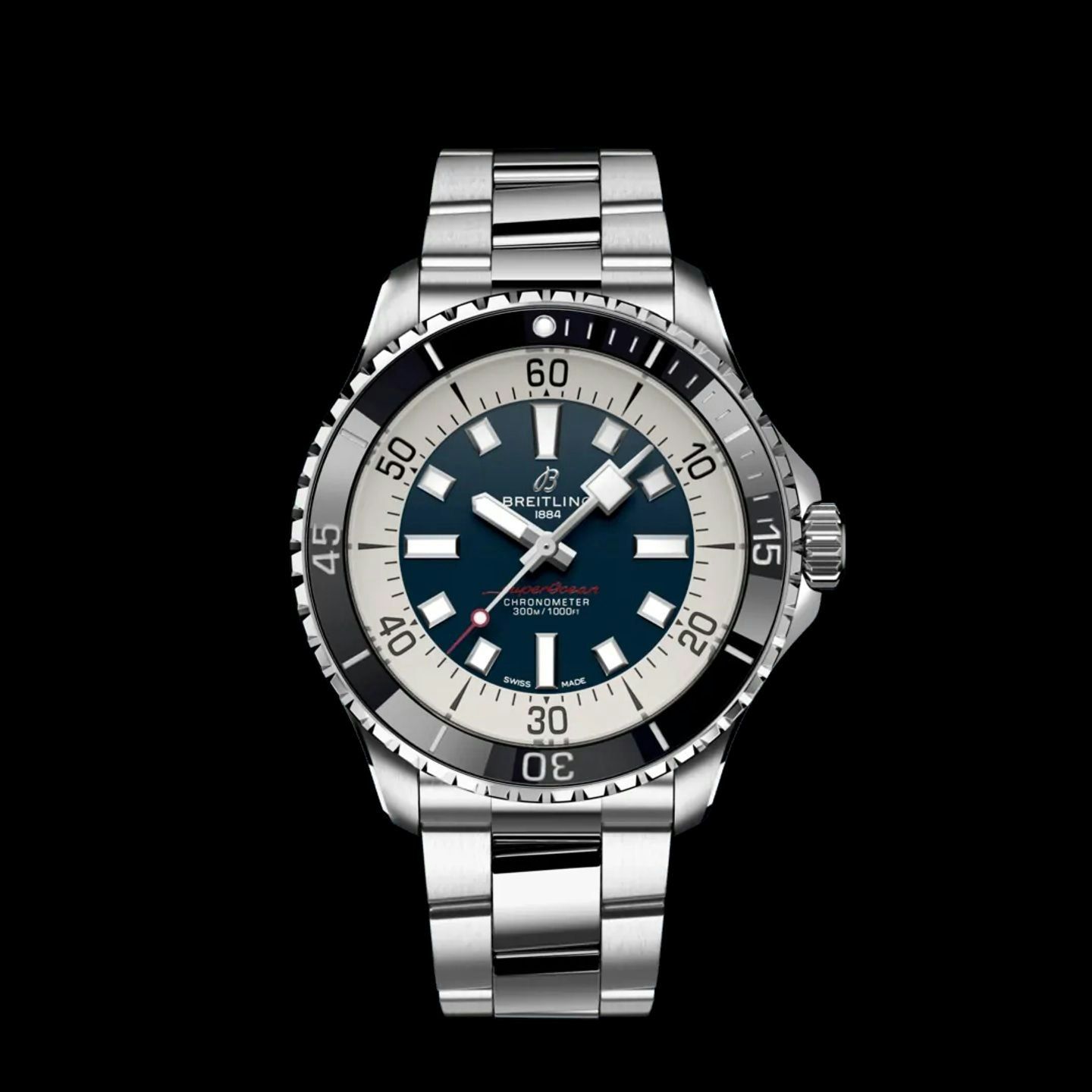 Breitling Superocean 44 A17376211C1A1 (2024) - 44mm Staal (1/5)