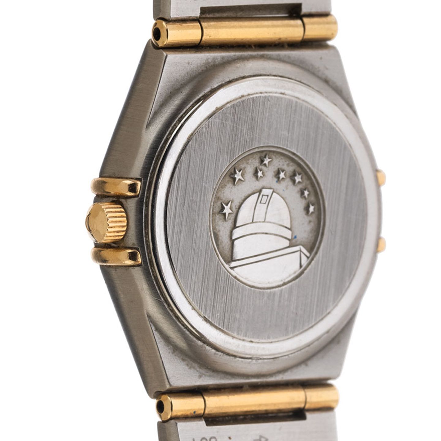 Omega Constellation Men 1277.70.00 (2001) - White dial 26 mm Gold/Steel case (6/7)