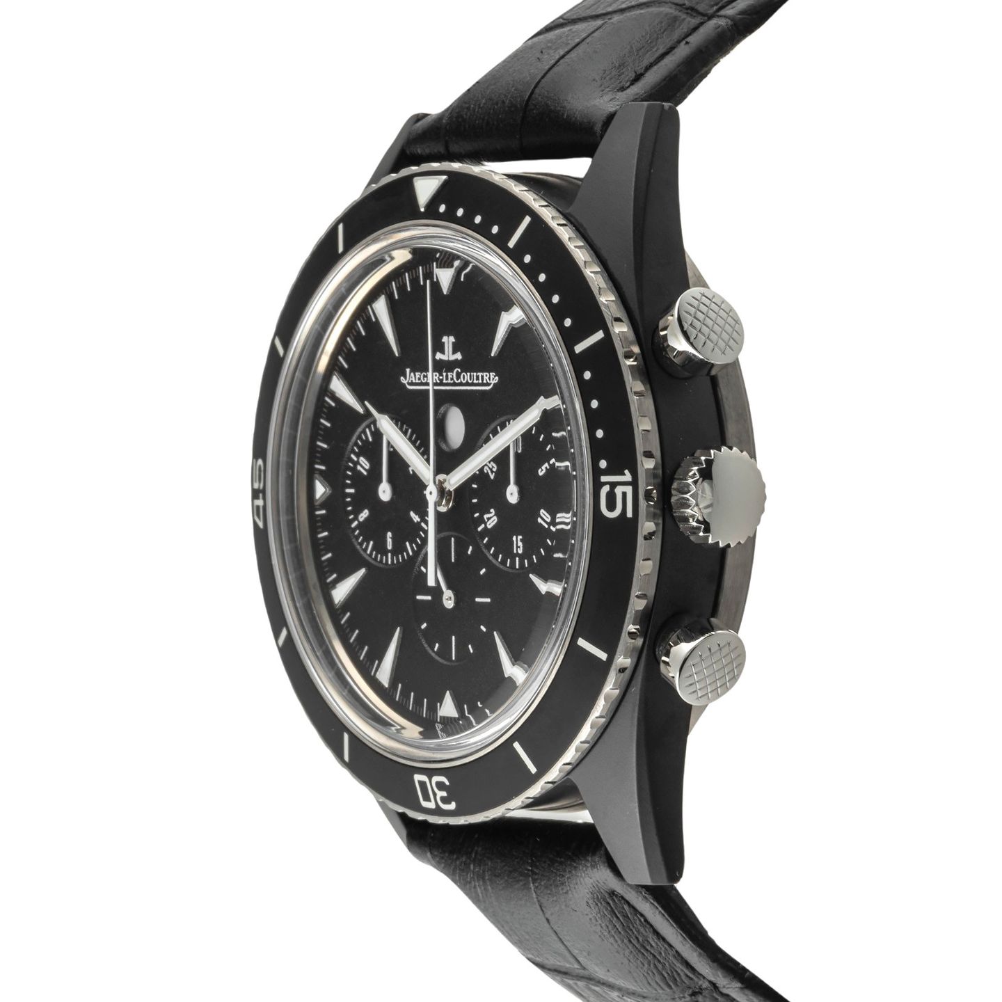 Jaeger-LeCoultre Deep Sea Chronograph Q208A570 (2014) - Black dial 41 mm (7/8)