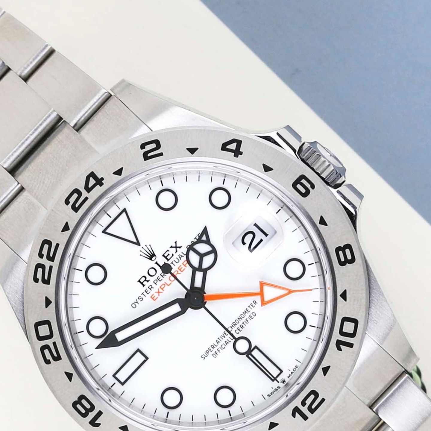 Rolex Explorer II 226570 (2025) - 42mm Staal (3/8)