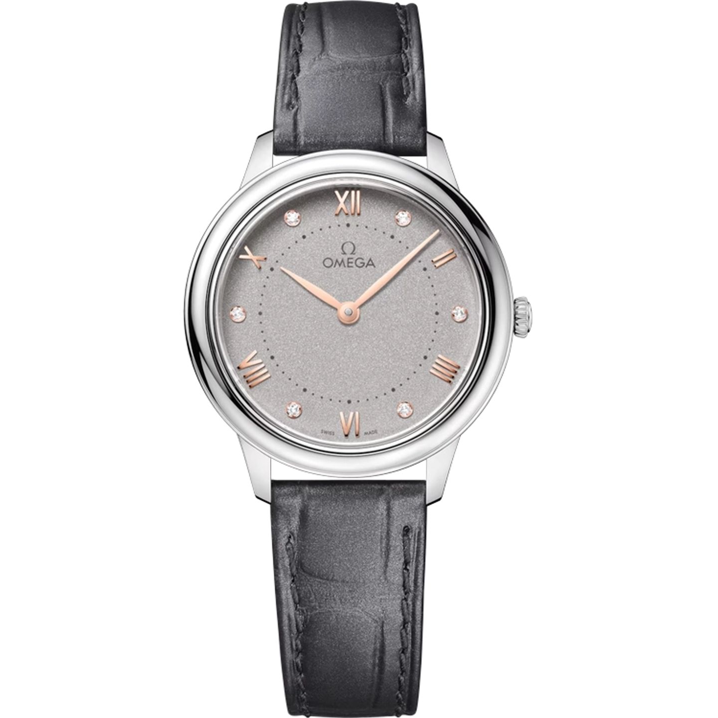 Omega De Ville 434.13.30.60.56.001 (2025) - Grijs wijzerplaat 30mm Staal (1/1)