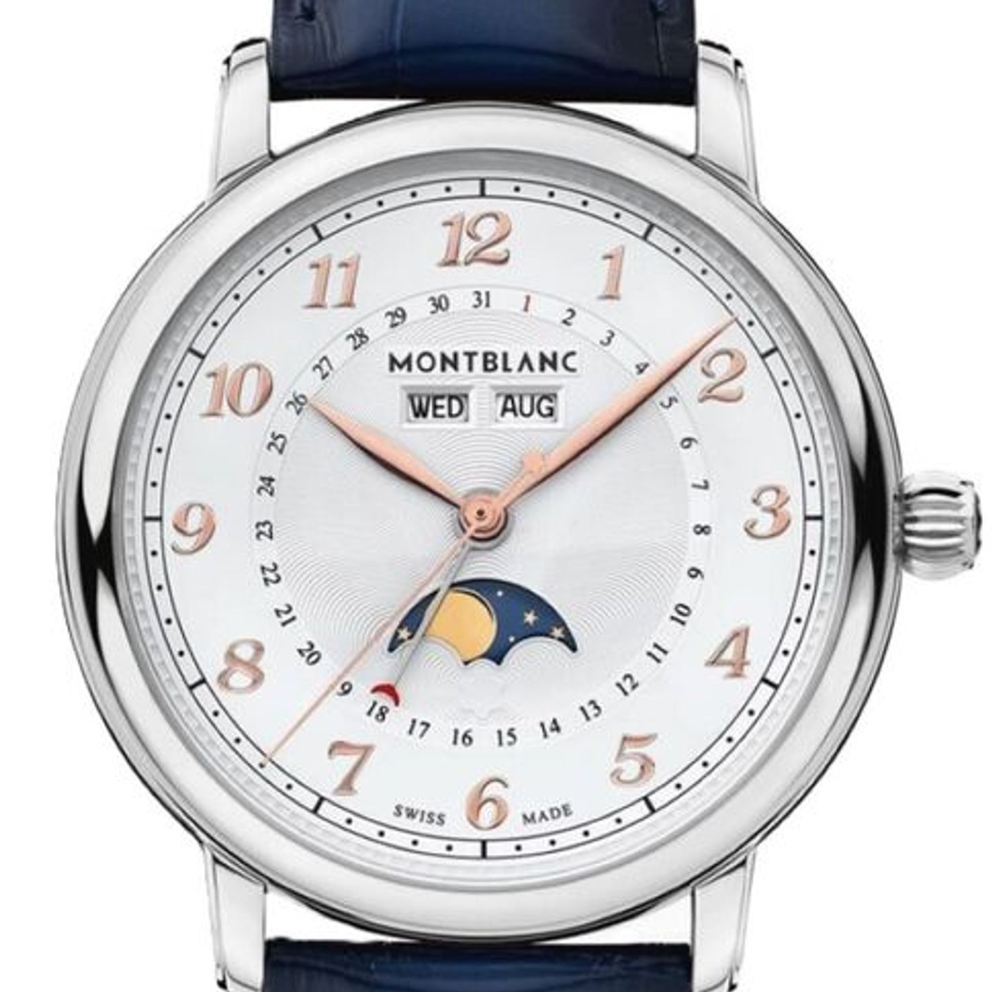 Montblanc Star 129715 (2026) - White dial 42 mm Steel case (1/1)