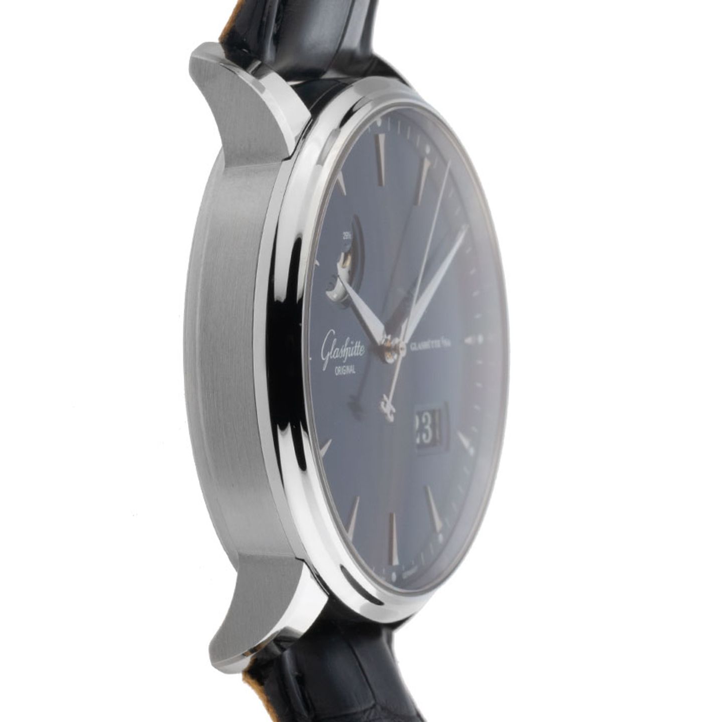 Glashütte Original Senator Excellence 1-36-04-04-02-30 (Unknown (random serial)) - Blue dial 40 mm Steel case (4/6)