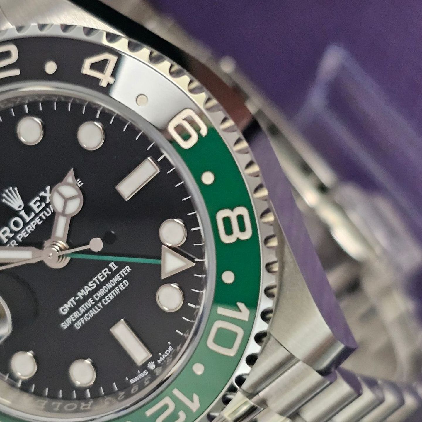 Rolex GMT-Master II 126720VTNR (2026) - Black dial 40 mm Steel case (3/4)