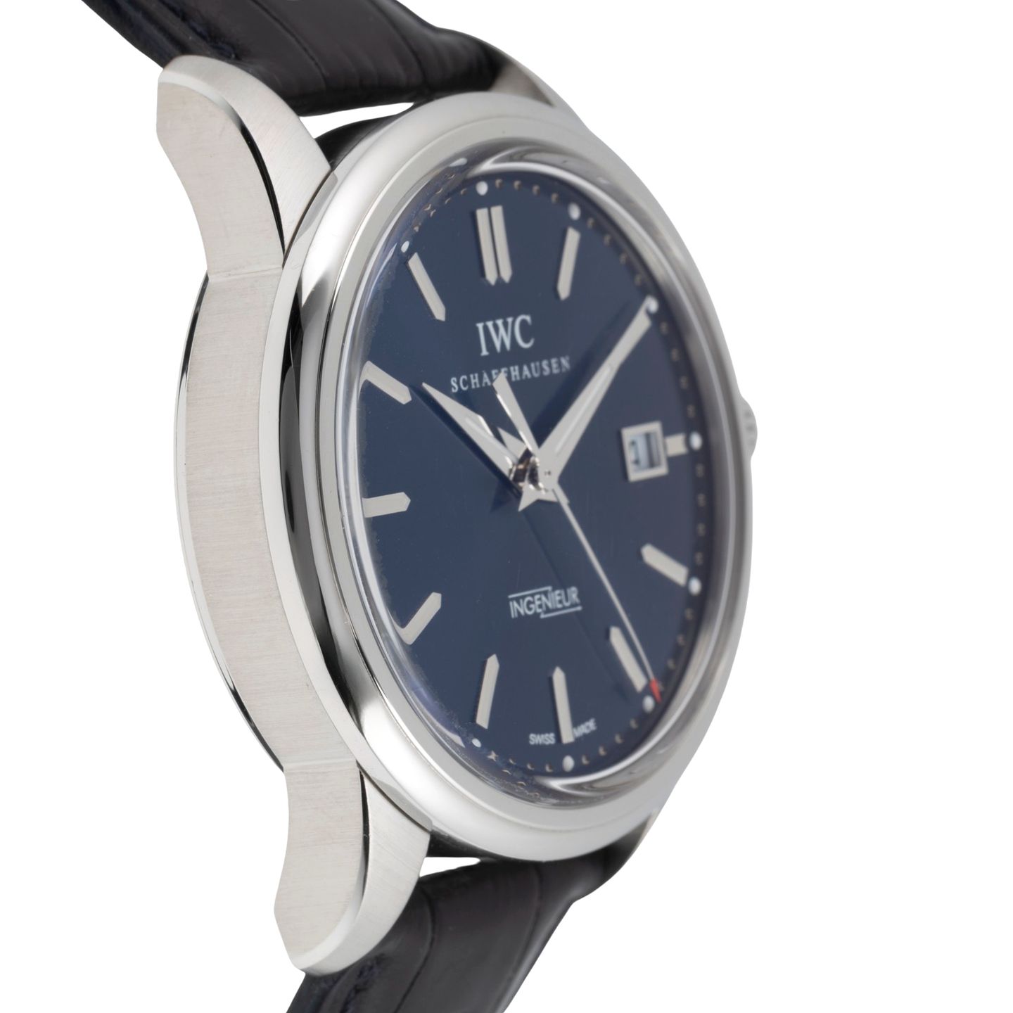 IWC Ingenieur Automatic IW323310 (Unknown (random serial)) - Blue dial 43 mm Steel case (7/8)