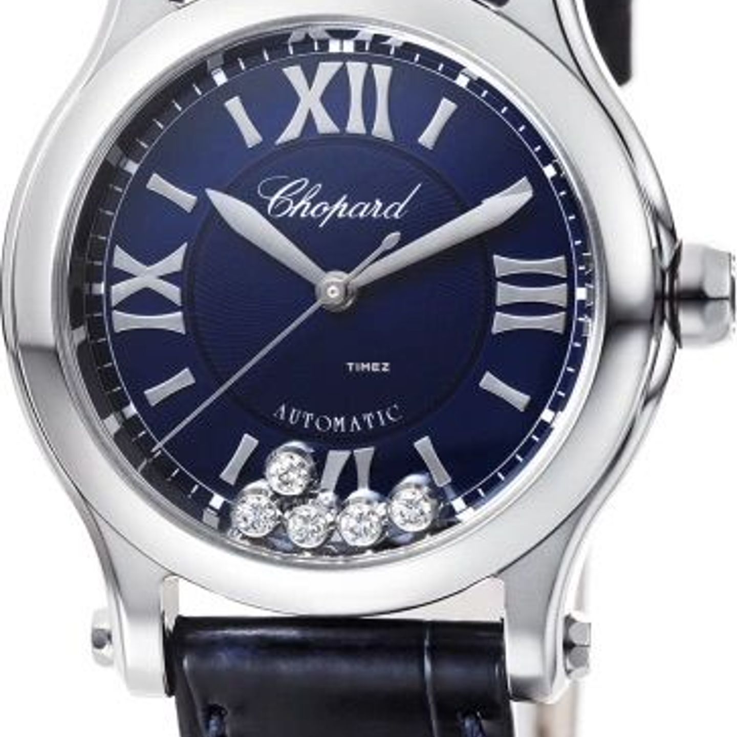 Chopard Happy Sport 278573-3006 (2024) - Blue dial 30 mm Steel case (1/8)