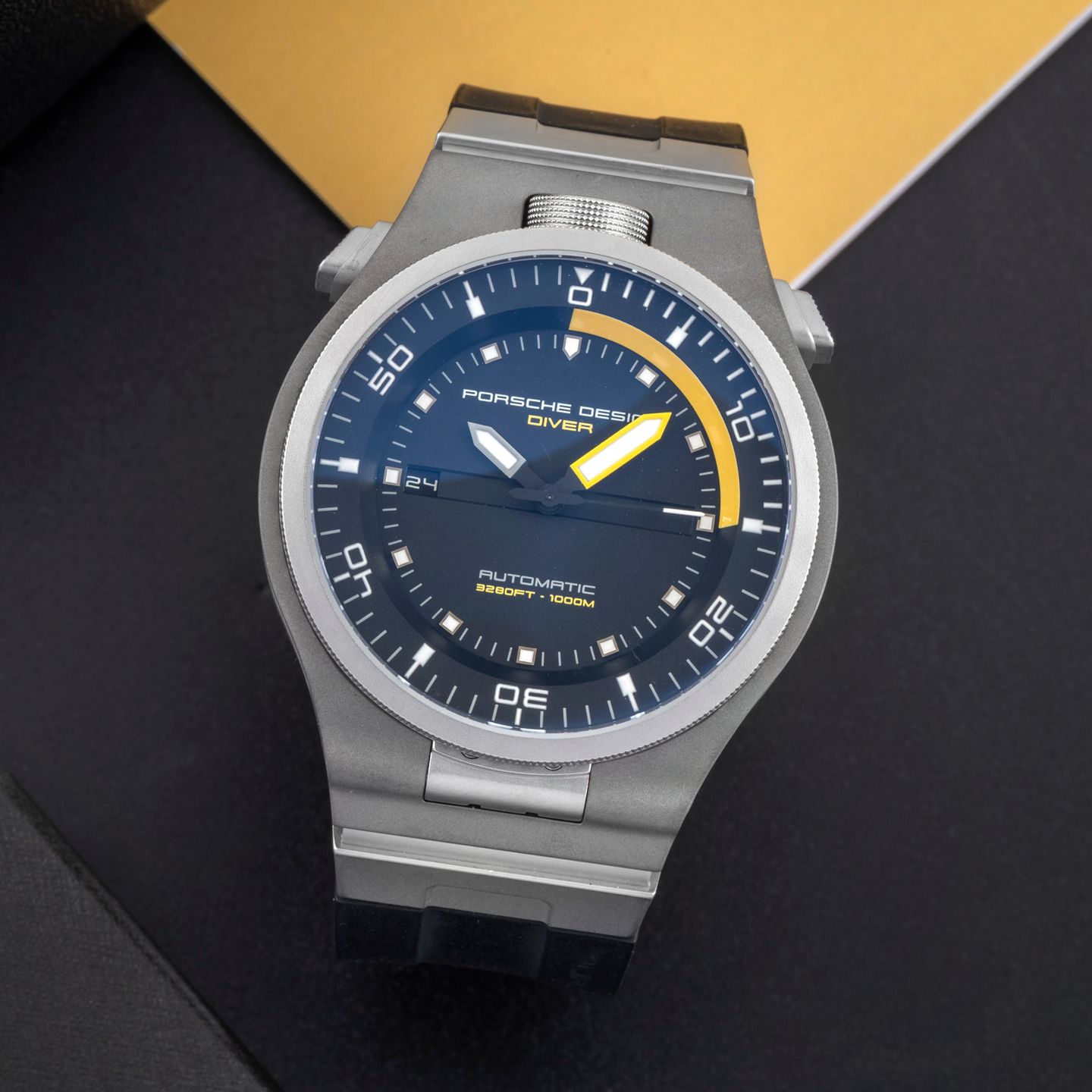 Porsche Design Diver P6780 (Unknown (random serial)) - Black dial 48 mm Steel case (1/8)